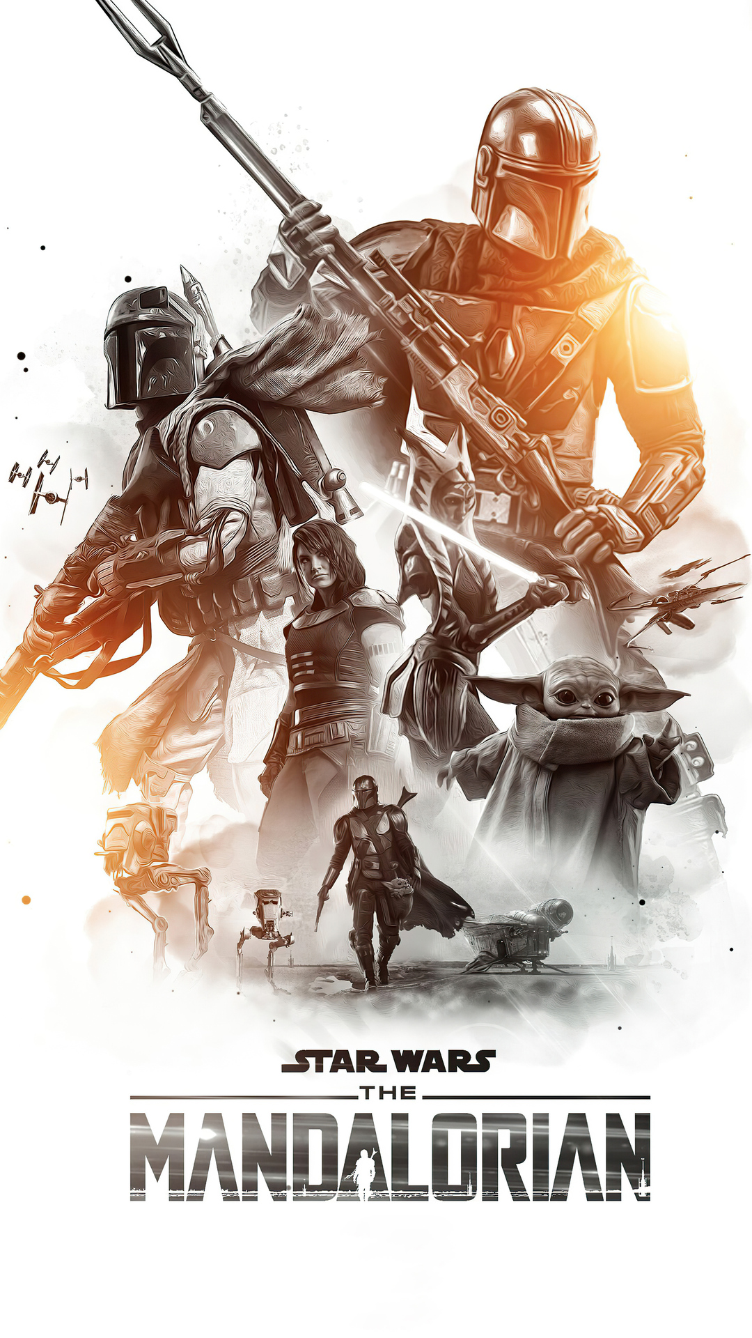 Poster Of The Mandalorian Wallpapers