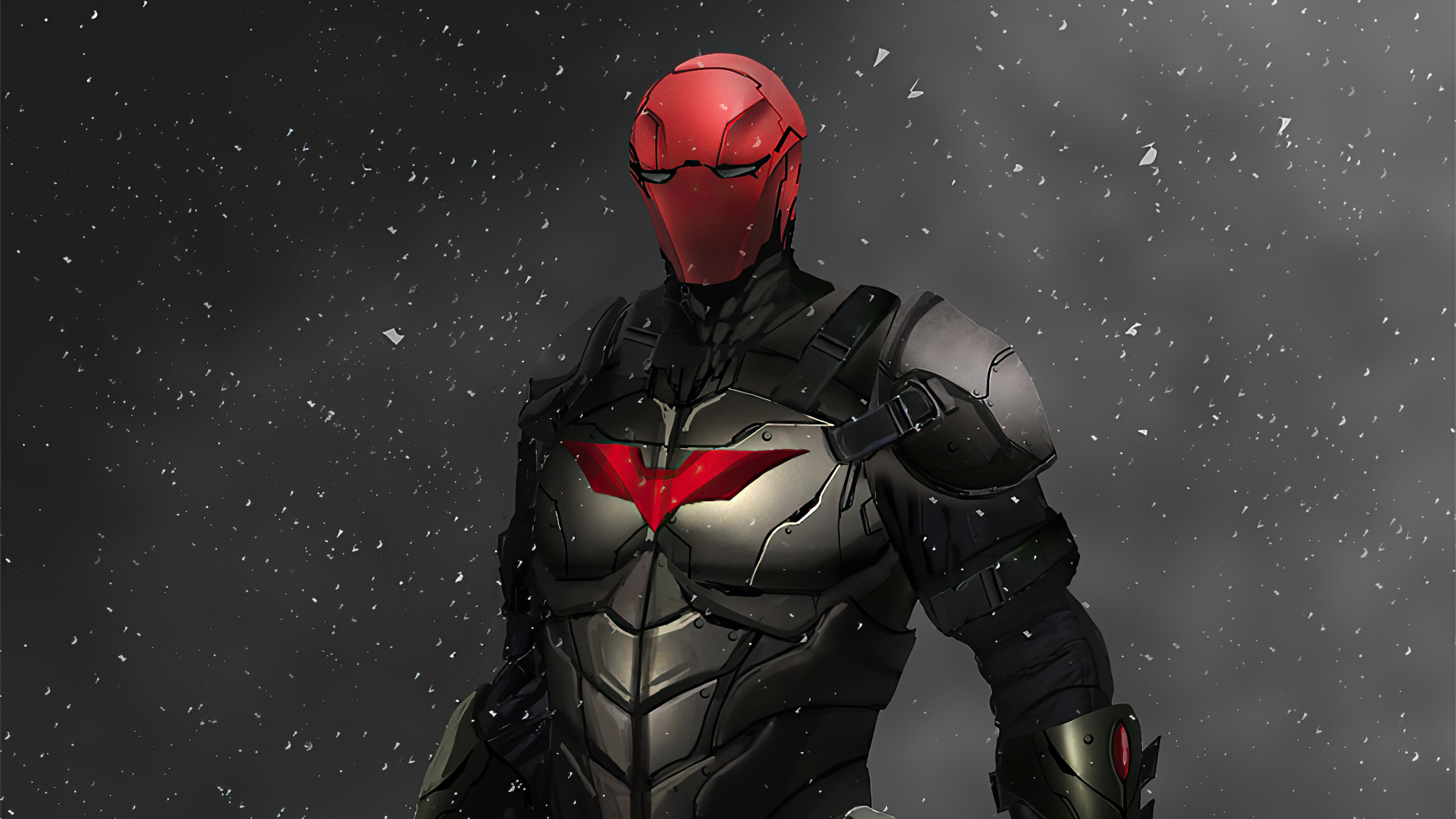 Red Hood 4K Concept Art Wallpapers