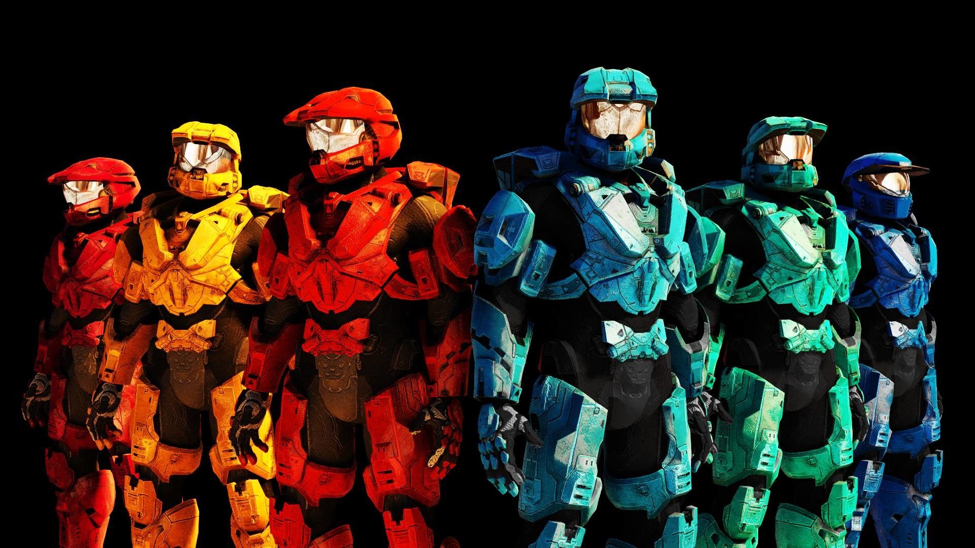 Red Vs. Blue Wallpapers