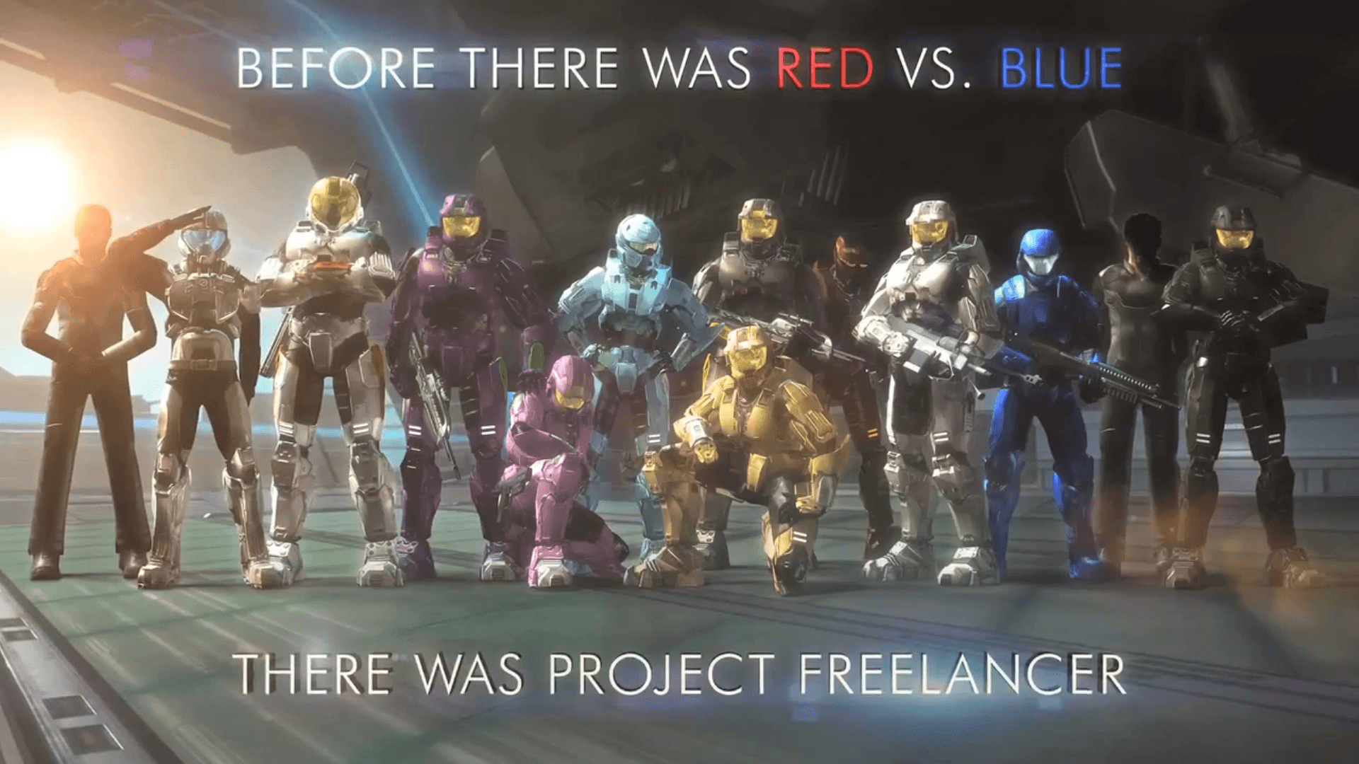 Red Vs. Blue Wallpapers