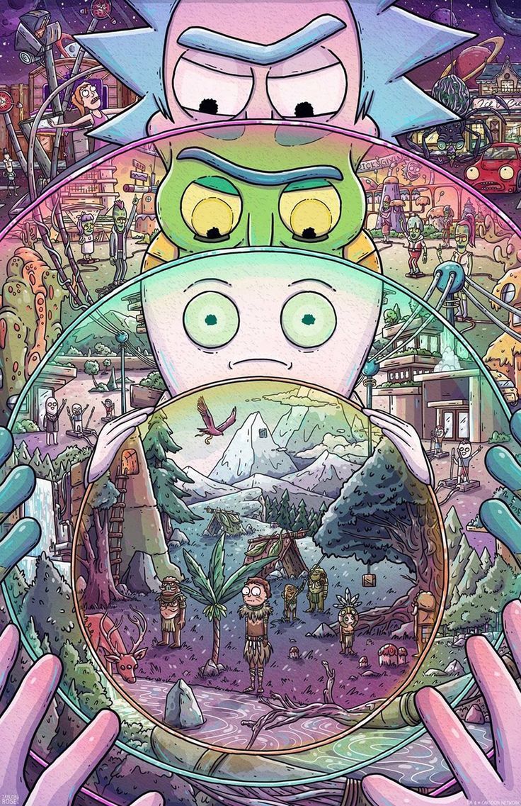 Rick And Morty 4K Android Wallpapers