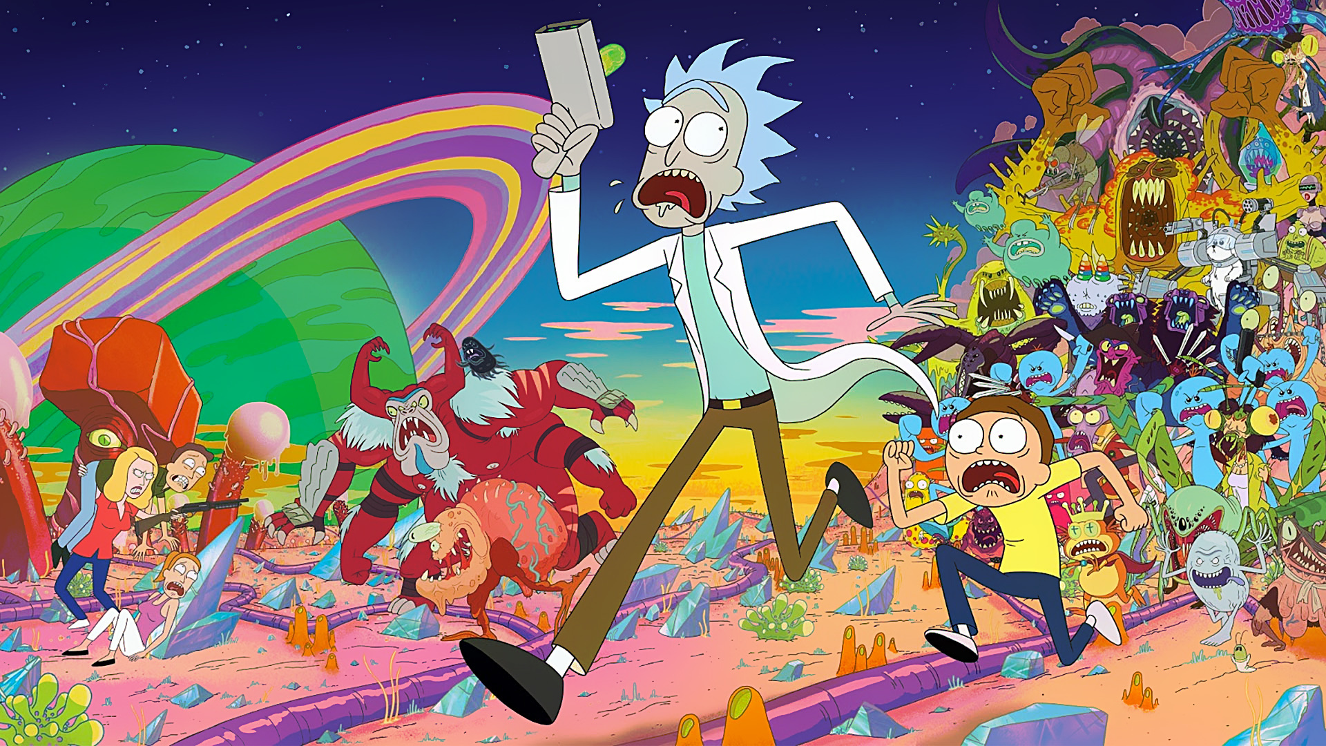 Rick And Morty 4K Android Wallpapers