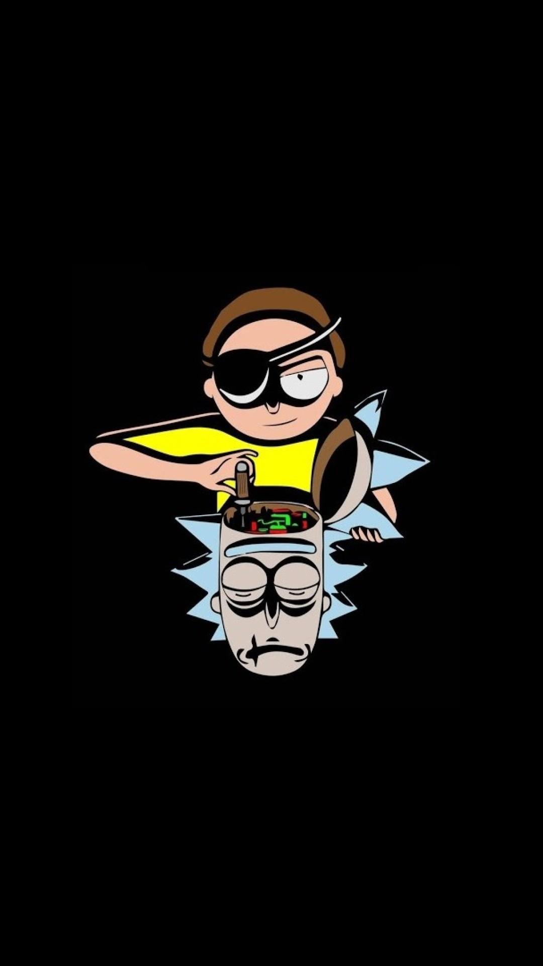 Rick And Morty 4K Iphone 1080X1920 Wallpapers