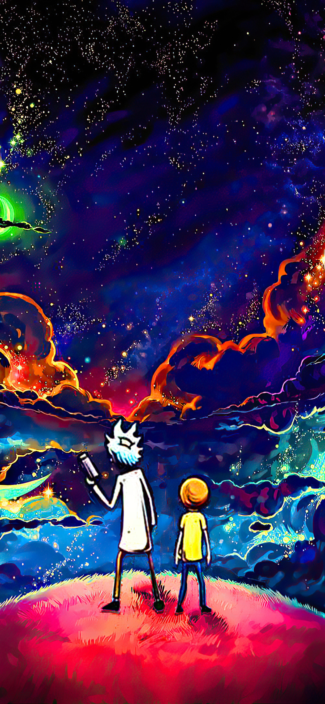 Rick And Morty 4K Iphone 1080X1920 Wallpapers