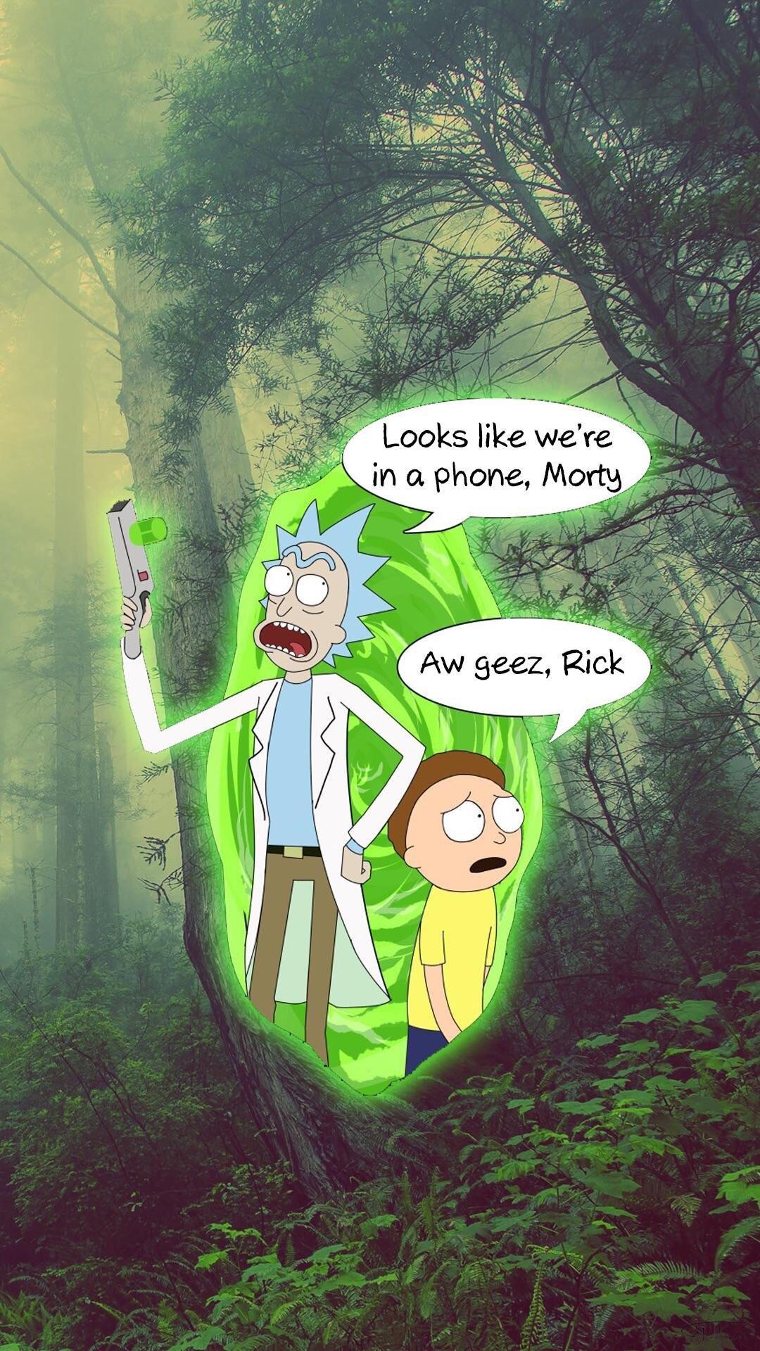 Rick And Morty 4K Iphone 1080X1920 Wallpapers