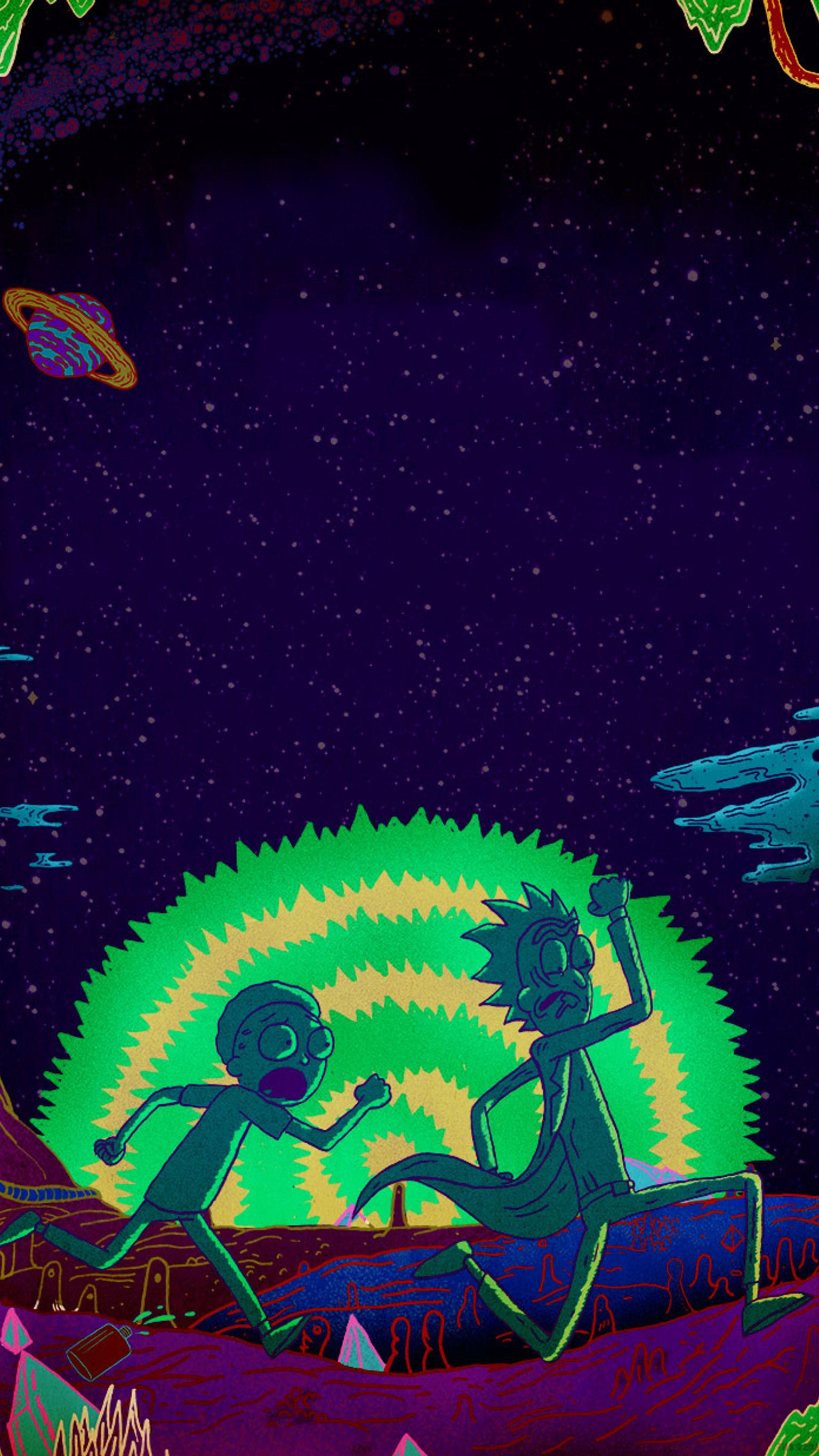 Rick And Morty 4K Iphone 1080X1920 Wallpapers