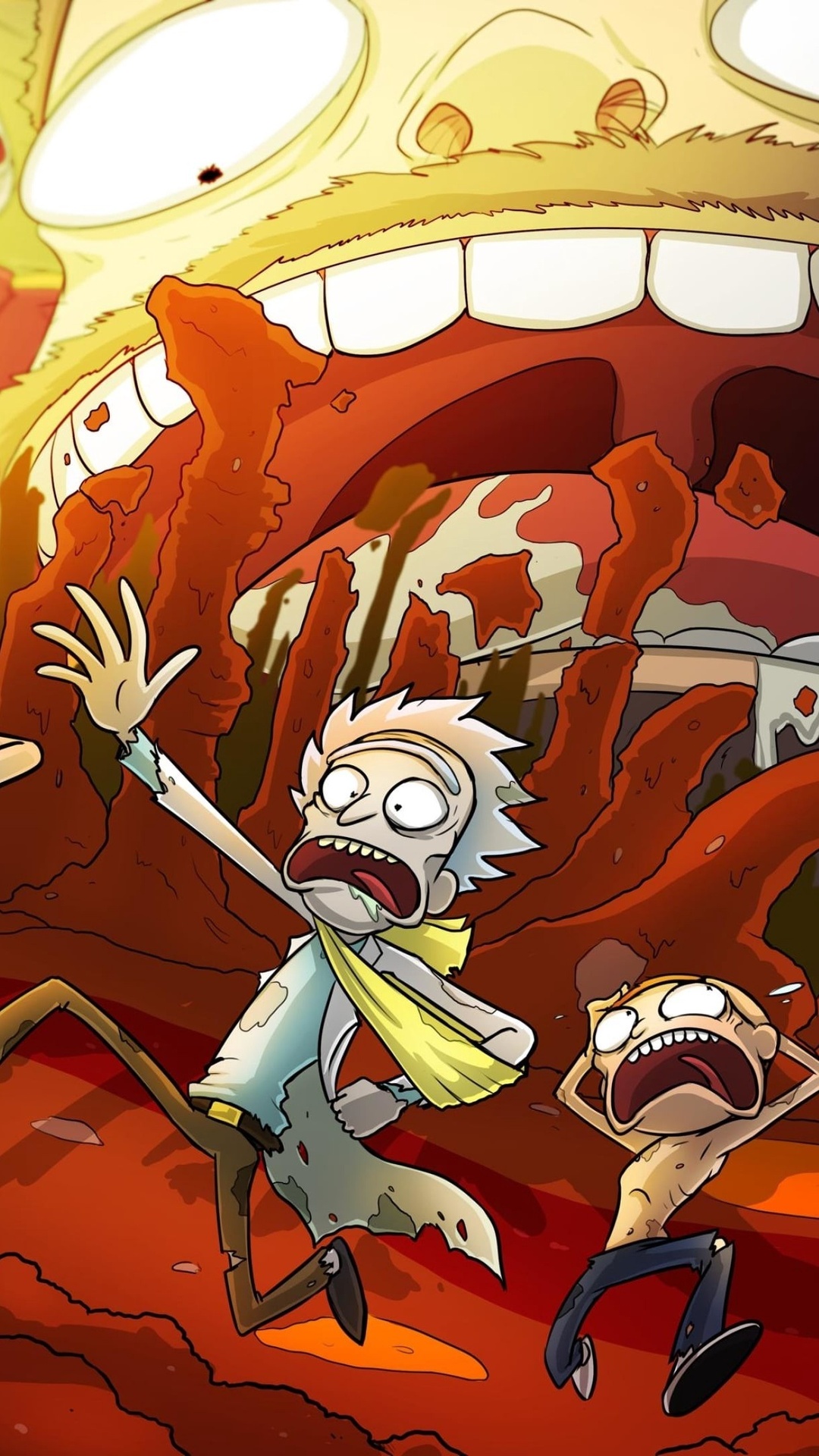 Rick And Morty 4K Iphone 1080X1920 Wallpapers