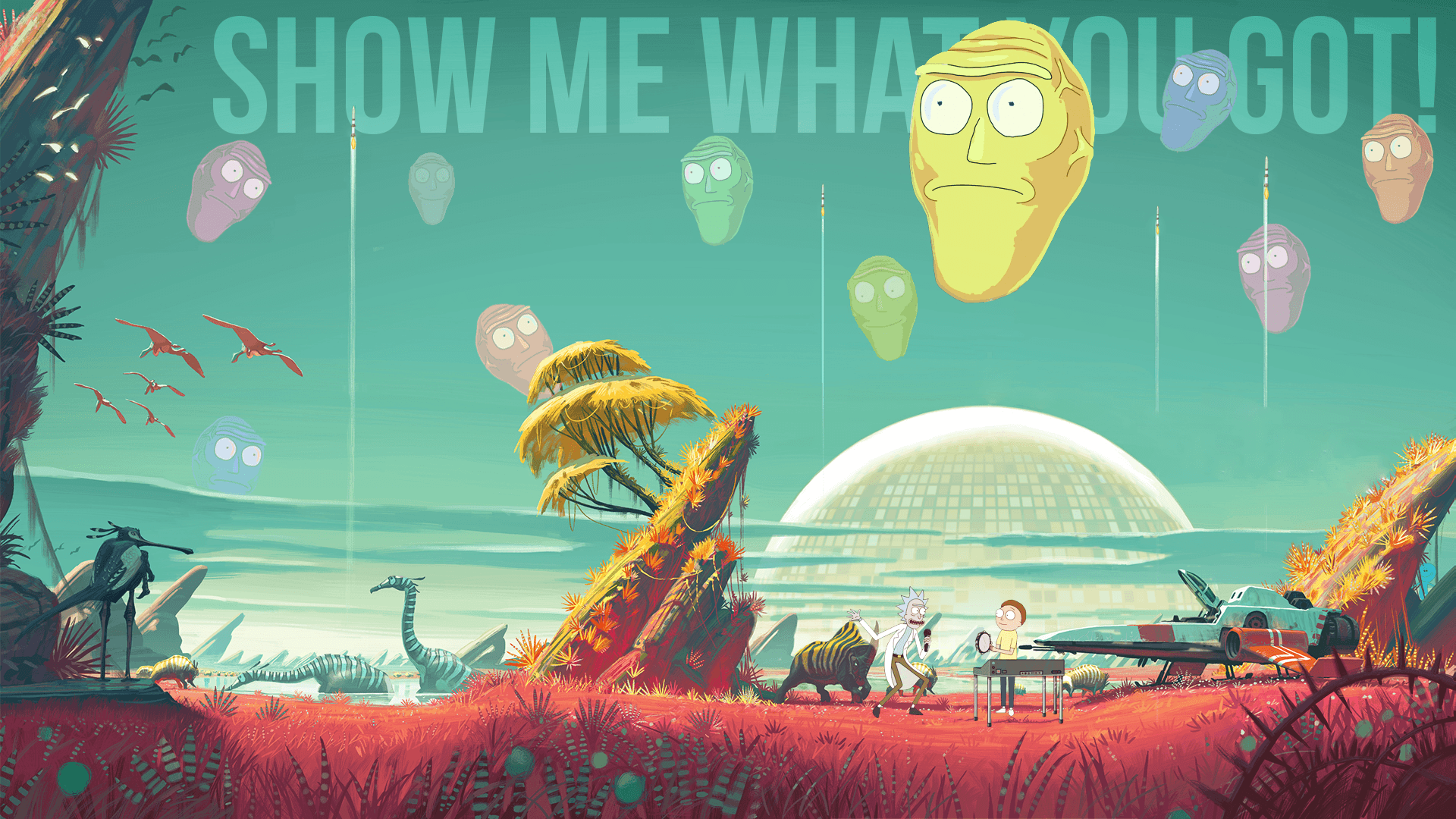 Rick And Morty Desktop Wallpapers