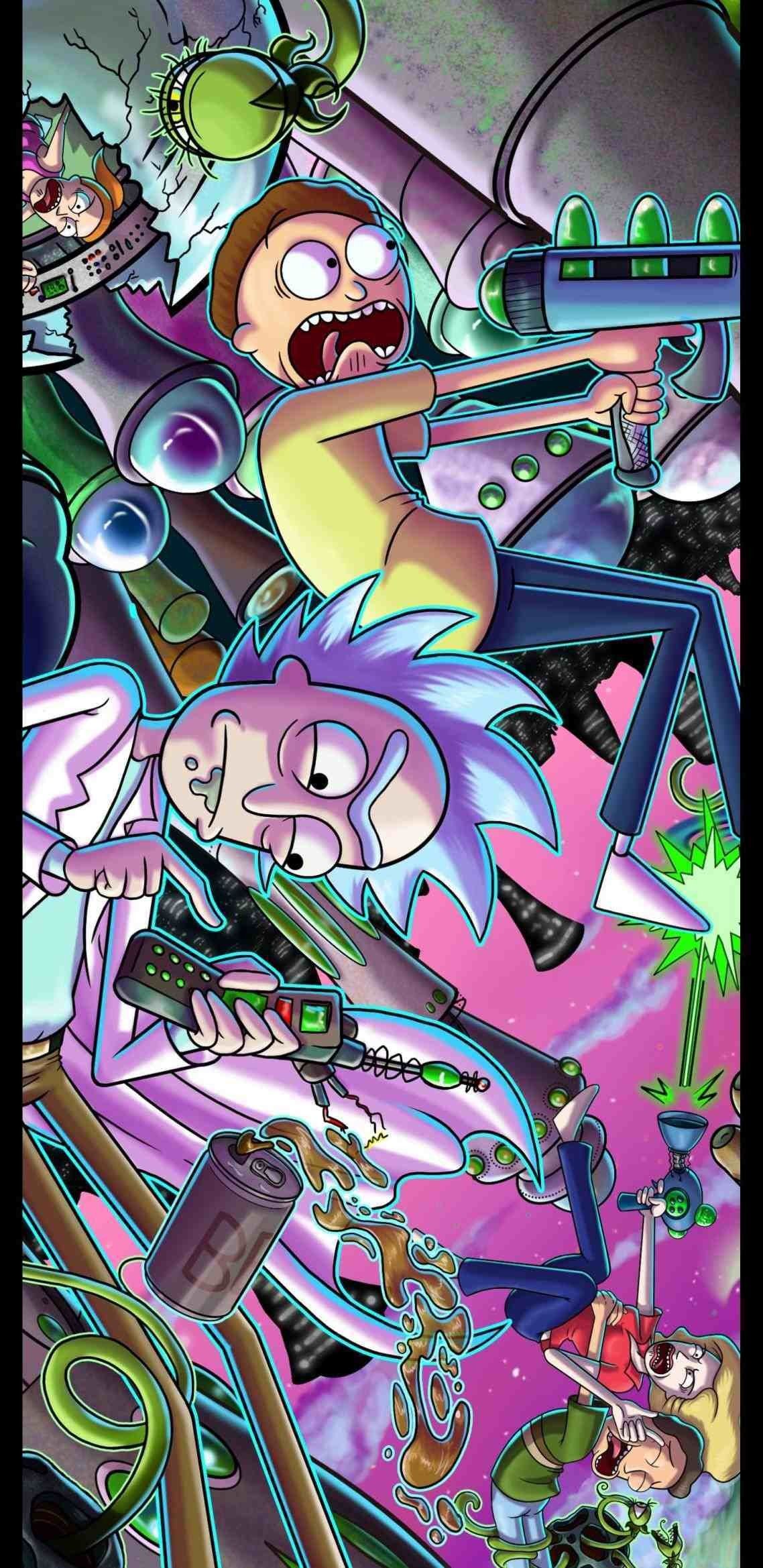 Rick And Morty Drip Wallpapers