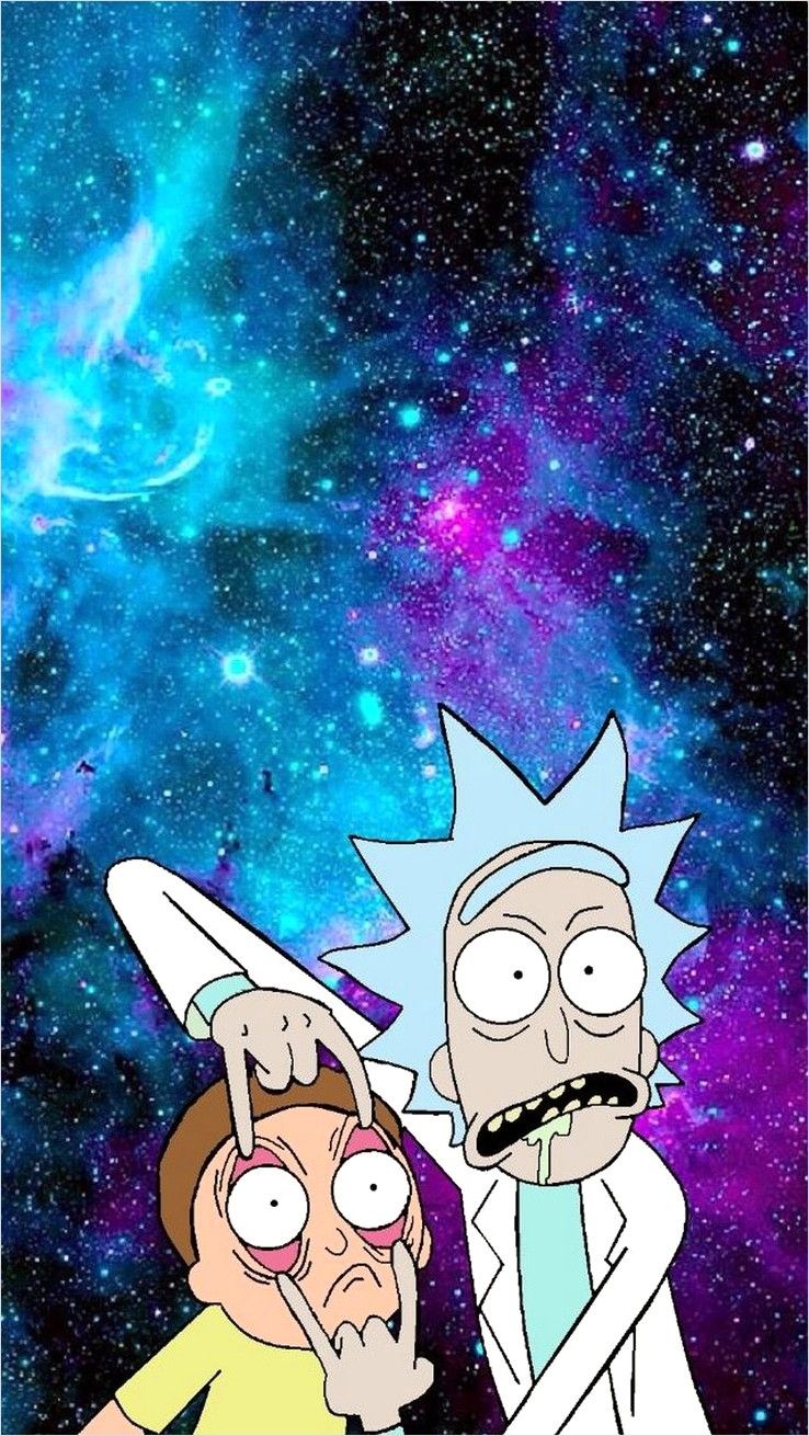 Rick And Morty In Outer Space Wallpapers