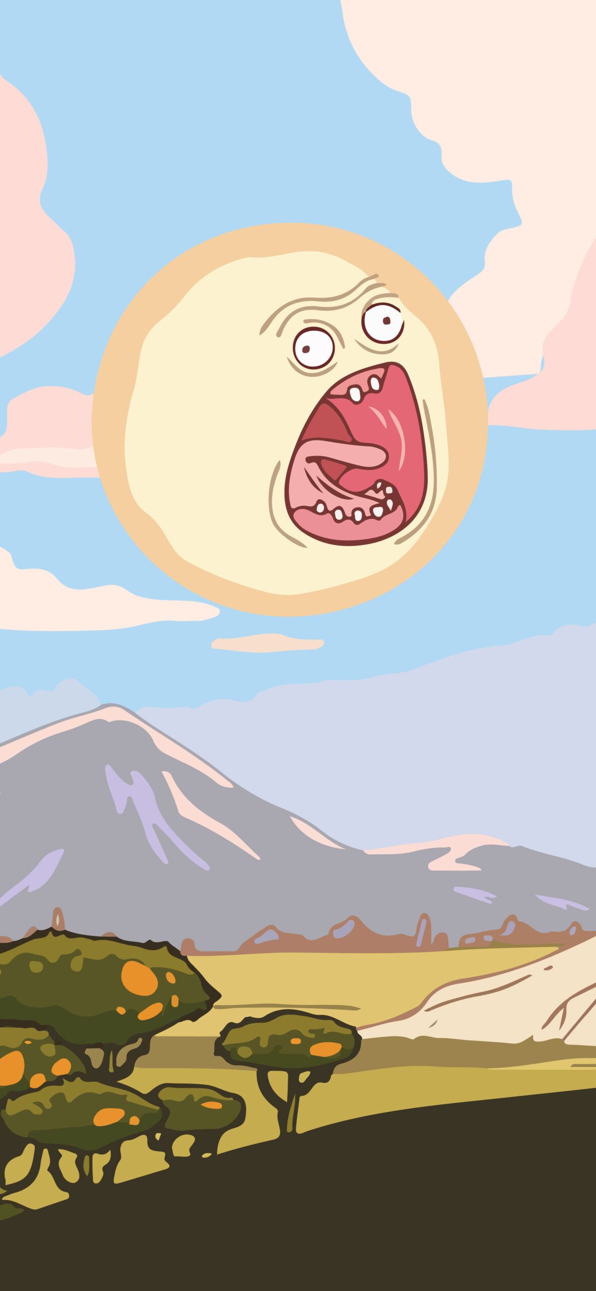 Rick And Morty In The Mountains Wallpapers