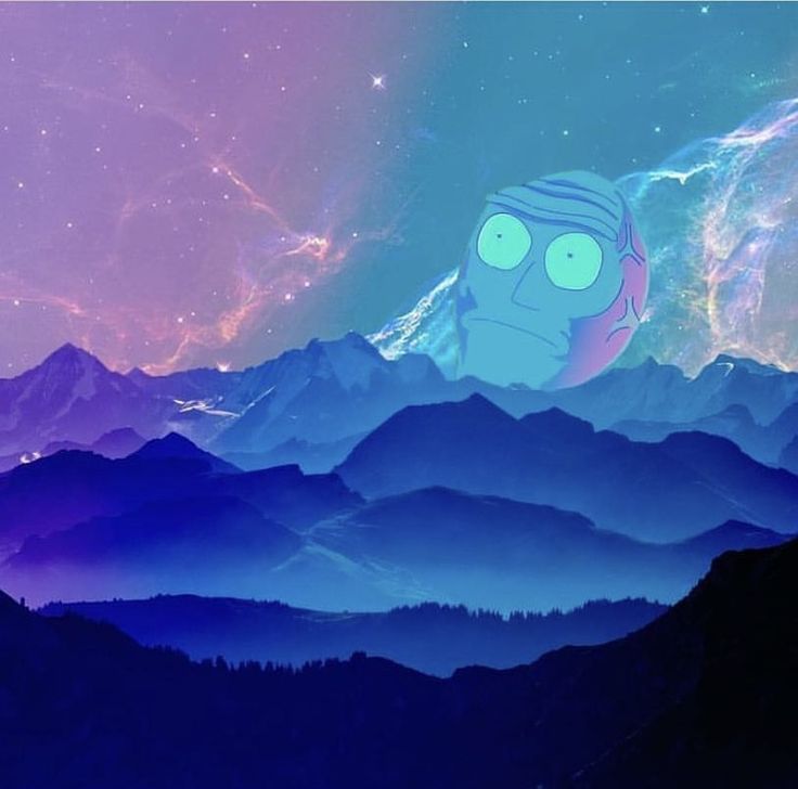 Rick And Morty In The Mountains Wallpapers