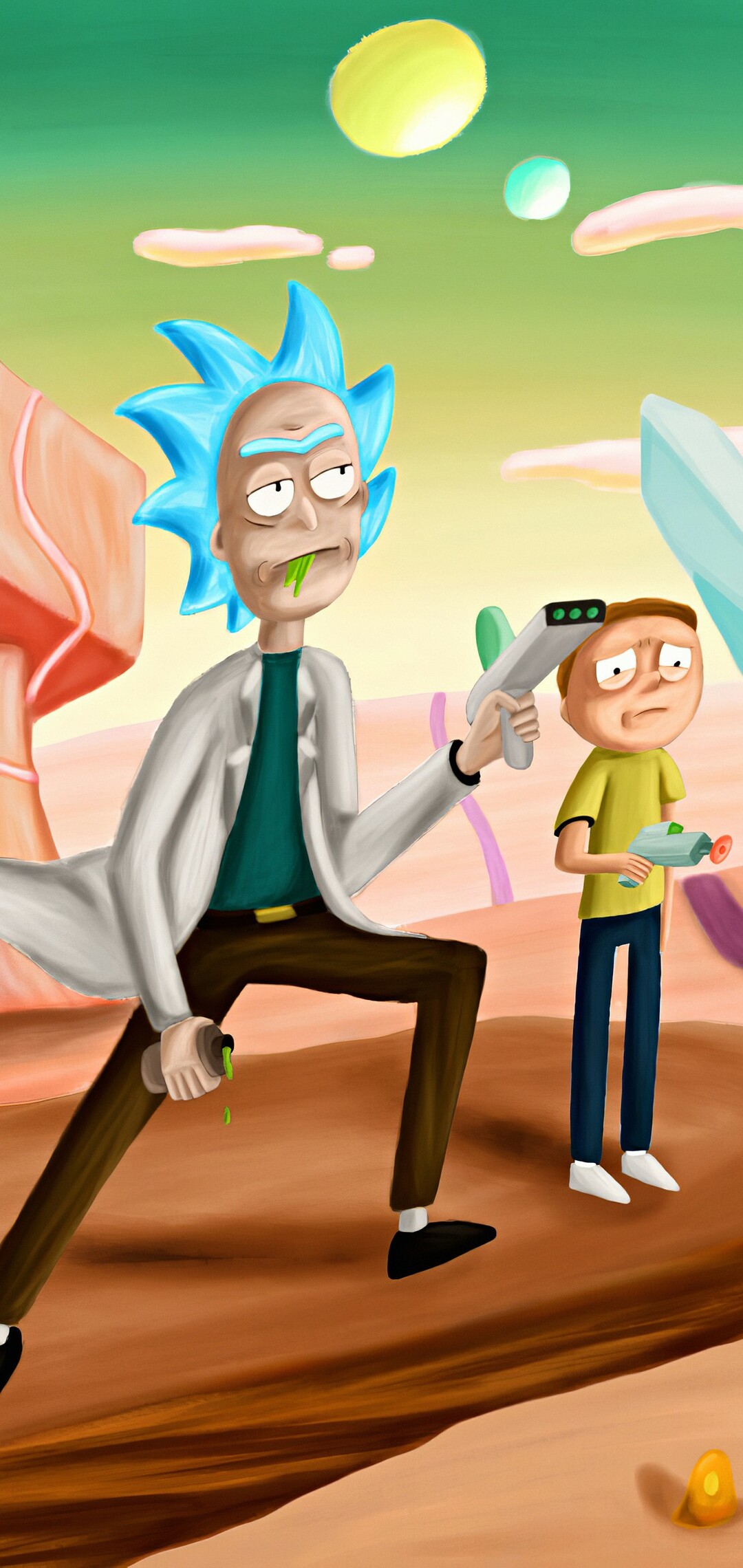 Rick And Morty Phone Wallpapers