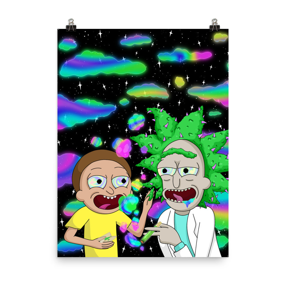 Rick And Morty Weed Wallpapers