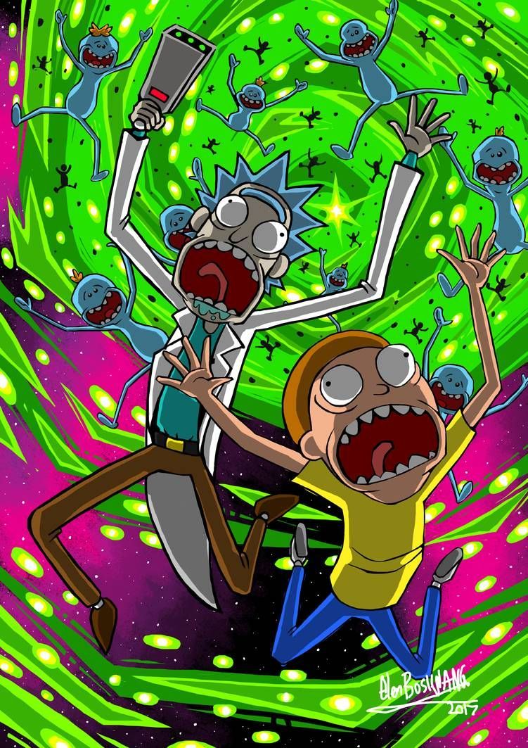 Rick And Morty Weed Wallpapers