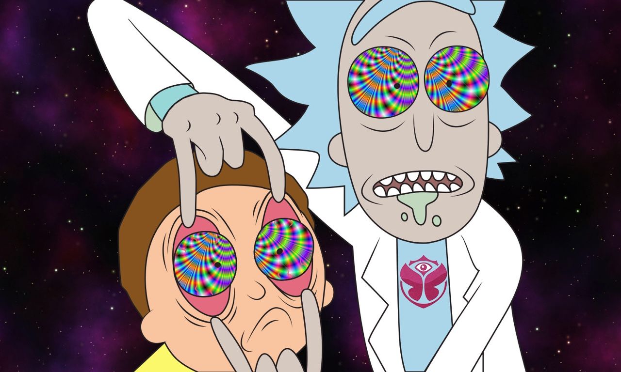 Rick And Morty Weed Wallpapers