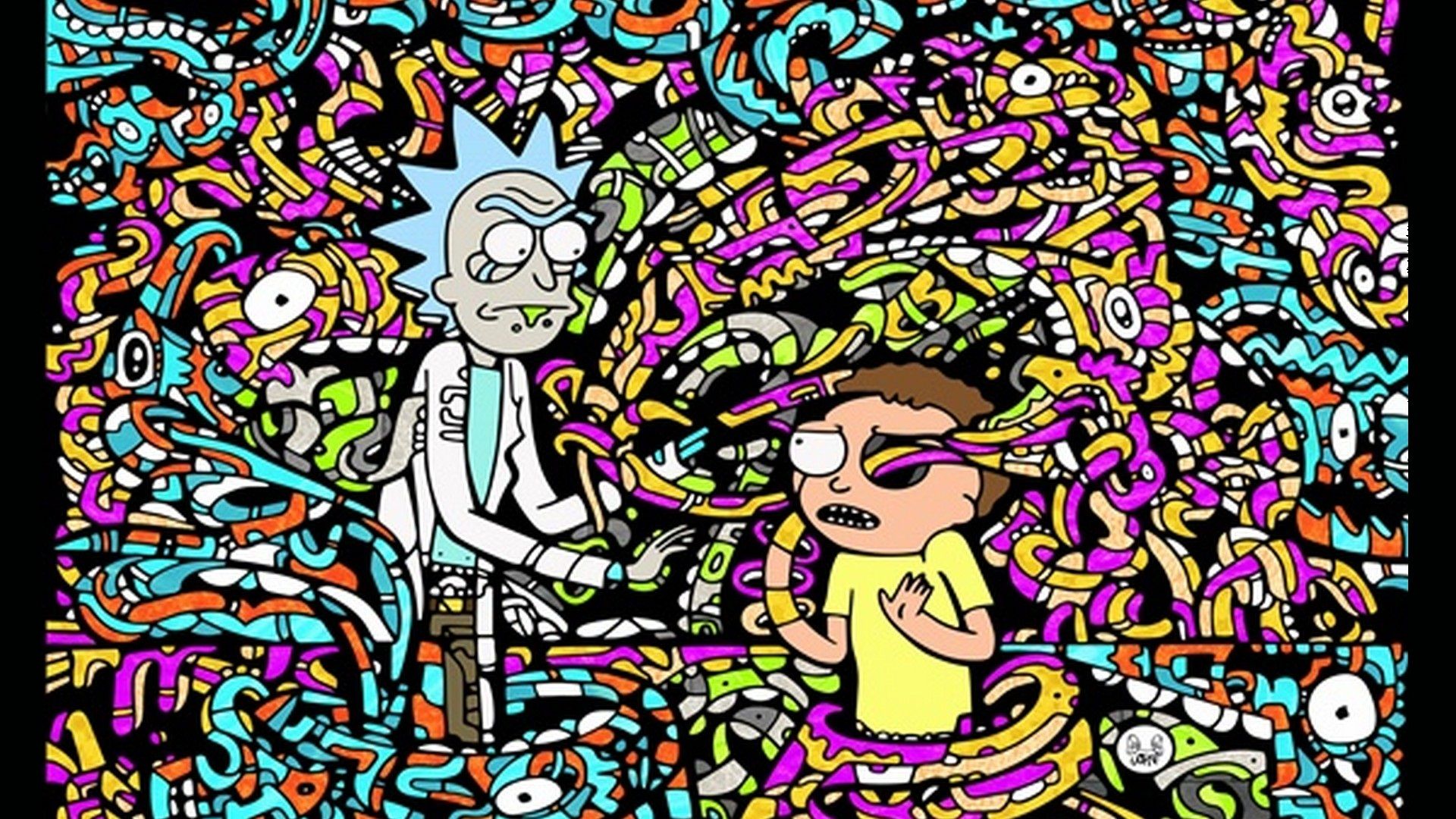 Rick And Morty Weed Wallpapers