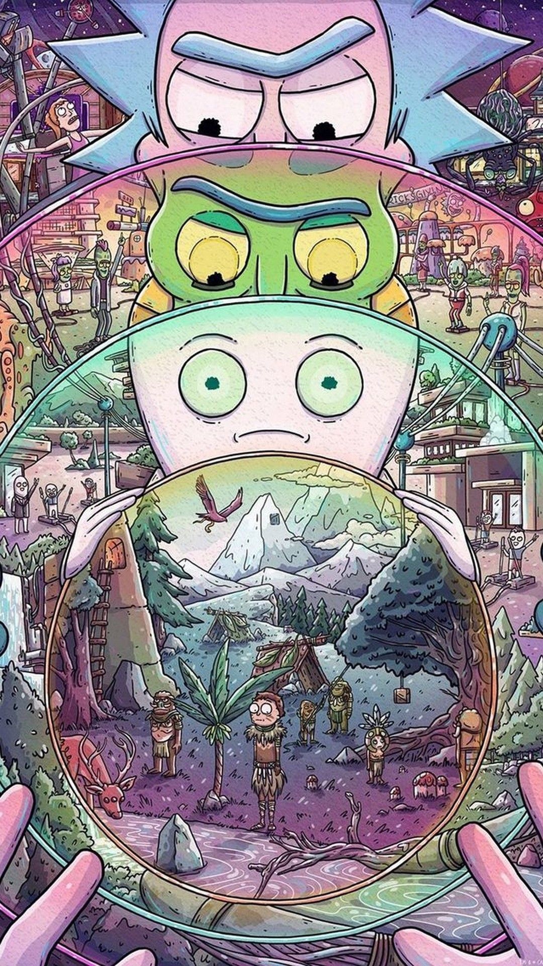 Rick And Morty Weed Wallpapers