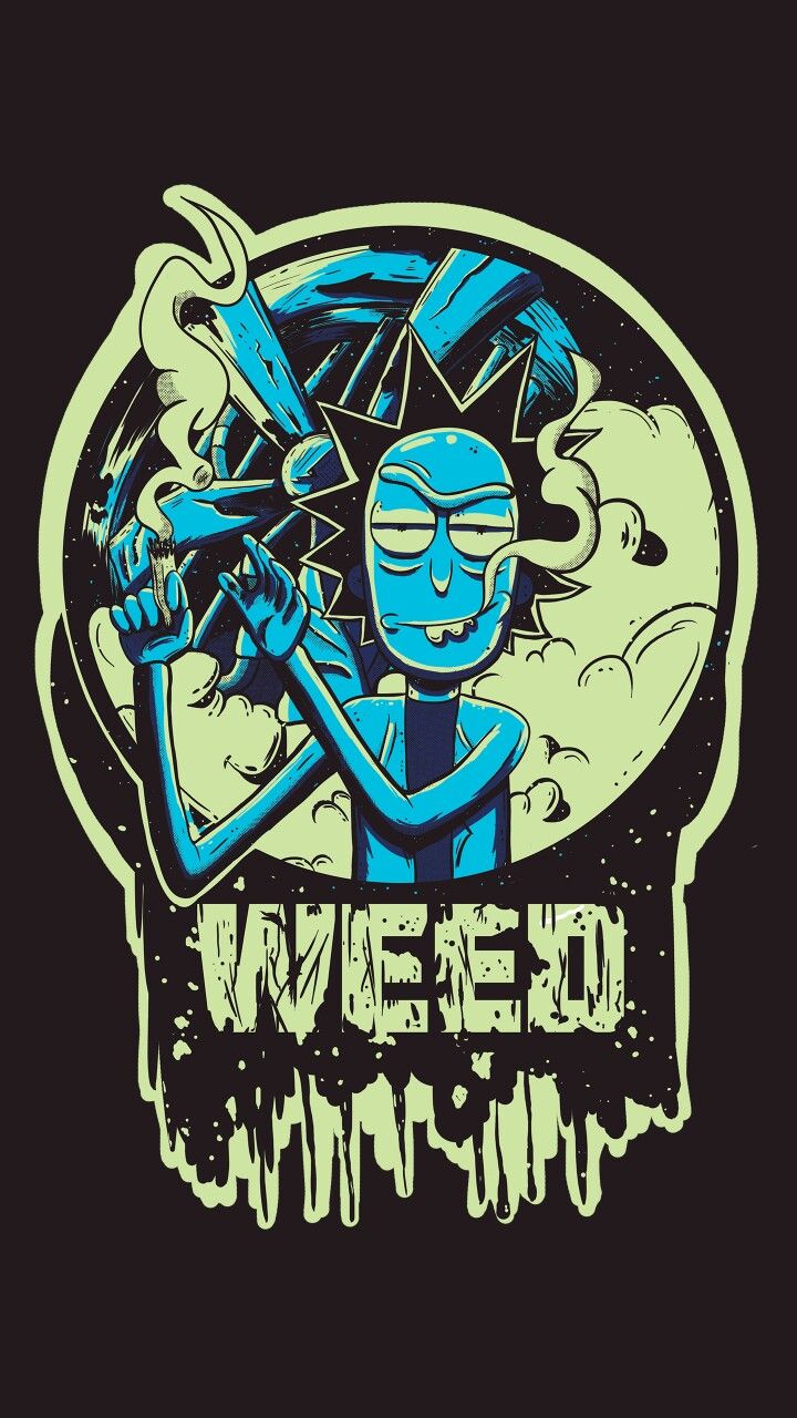 Rick And Morty Weed Wallpapers