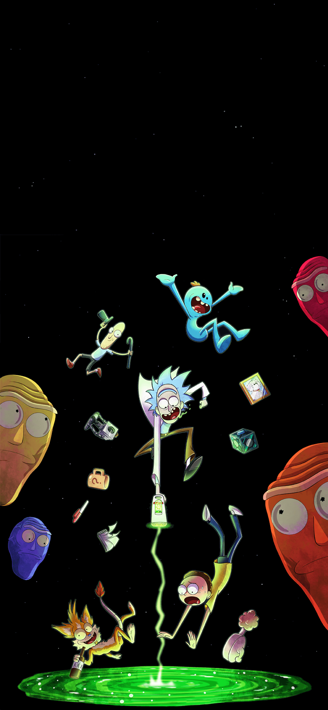 Rick Sanchez Amoled Wallpapers