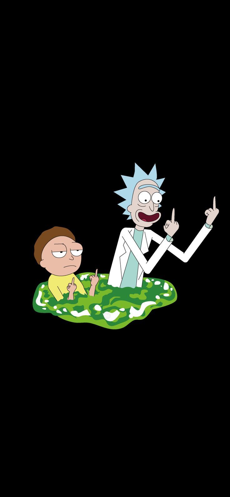 Rick Sanchez Amoled Wallpapers