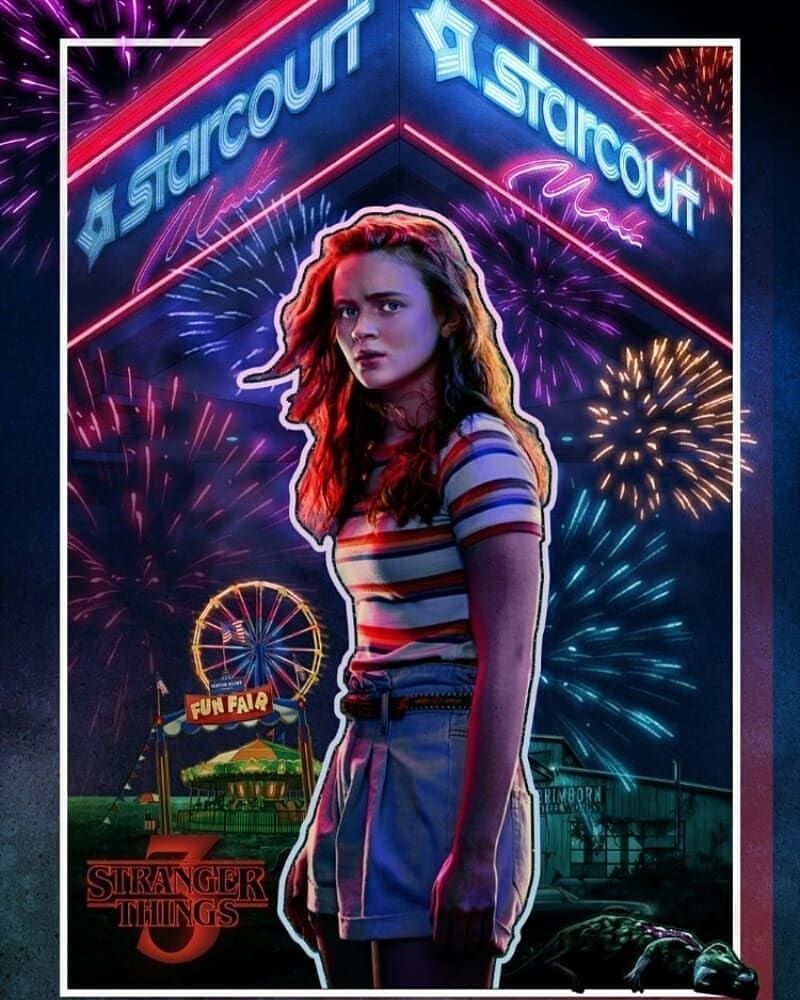 Sadie Aka Max In Sink Stranger Things Fanart Wallpapers