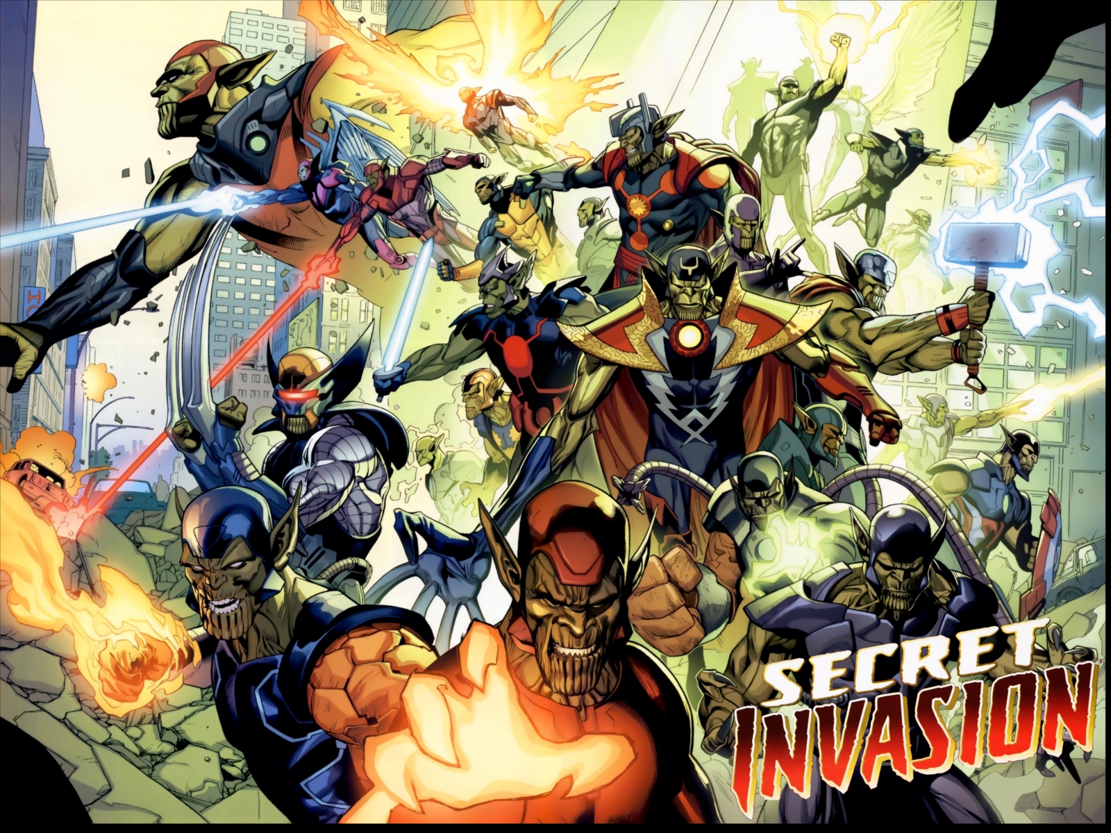 Secret Invasion Logo Wallpapers