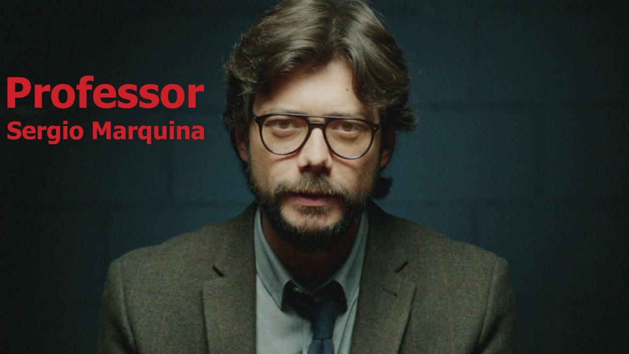 Sergio Marquina As The Professor Wallpapers