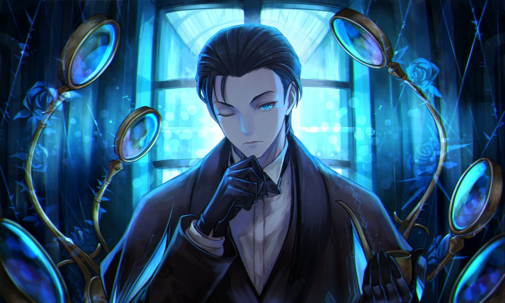 Sherlock Anime Art Wallpapers