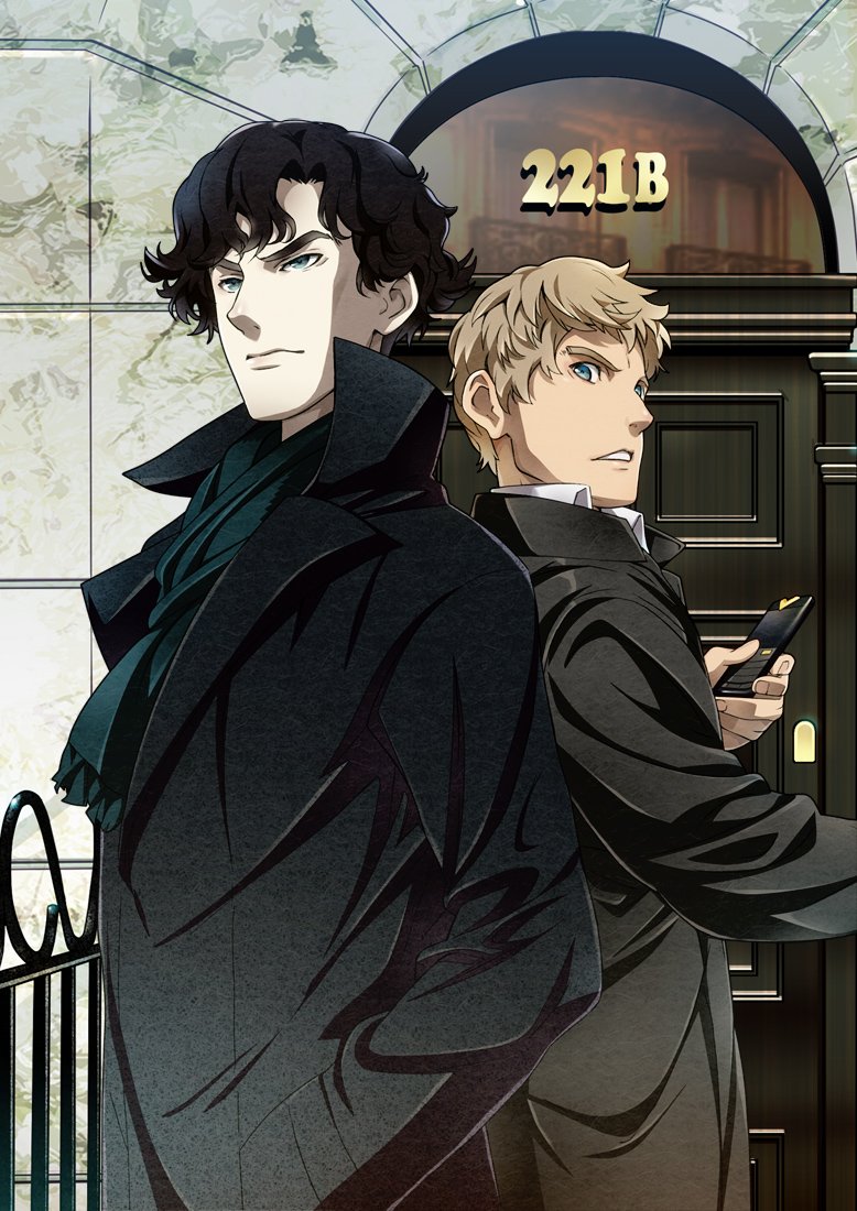 Sherlock Anime Art Wallpapers