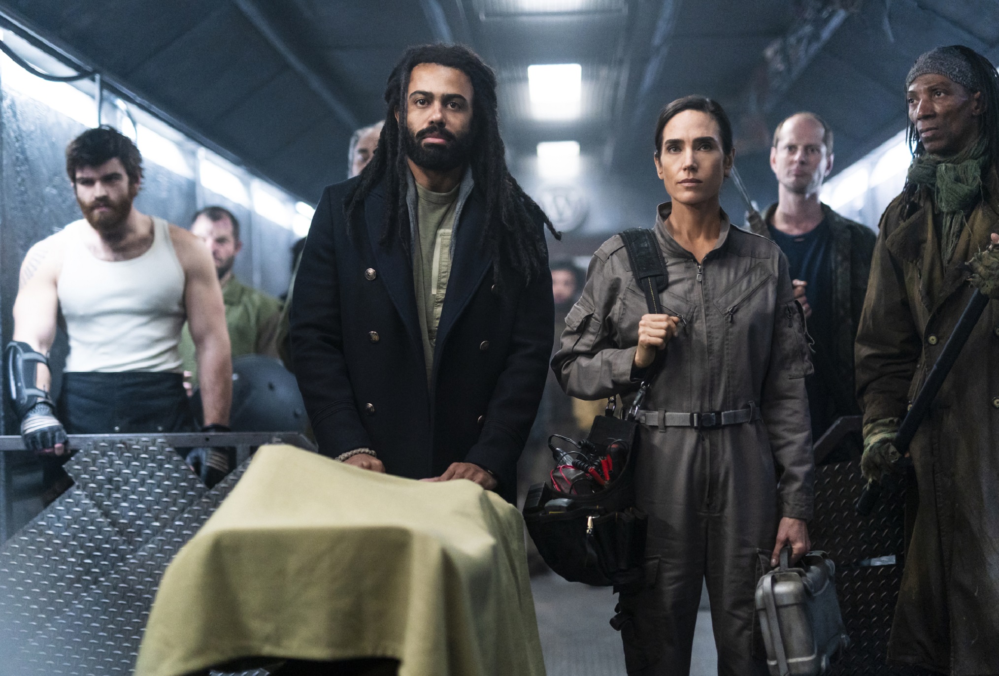 Snowpiercer Jennifer Connelly And Daveed Diggs Wallpapers