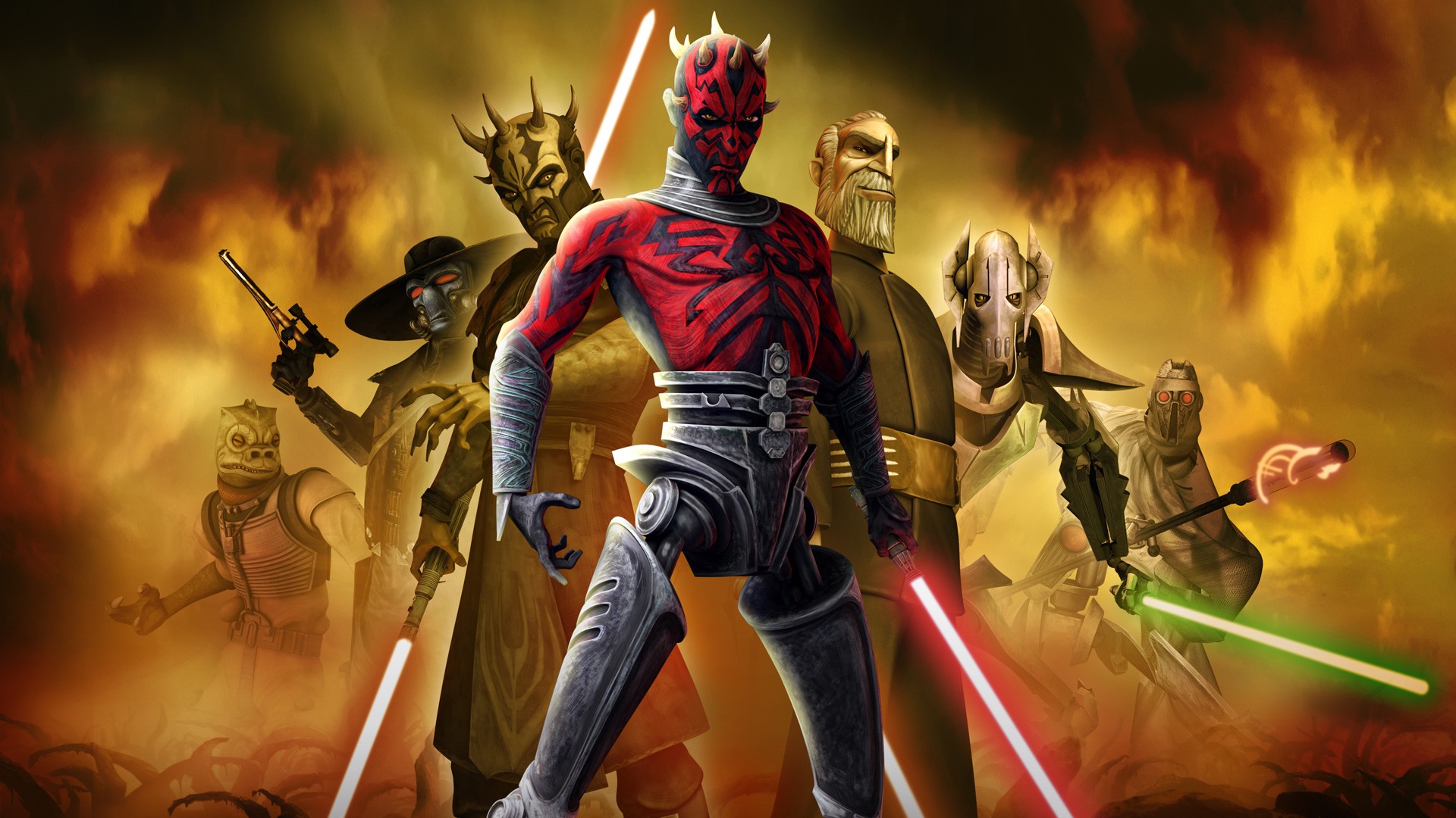 Star Wars The Clone Wars 4K Wallpapers