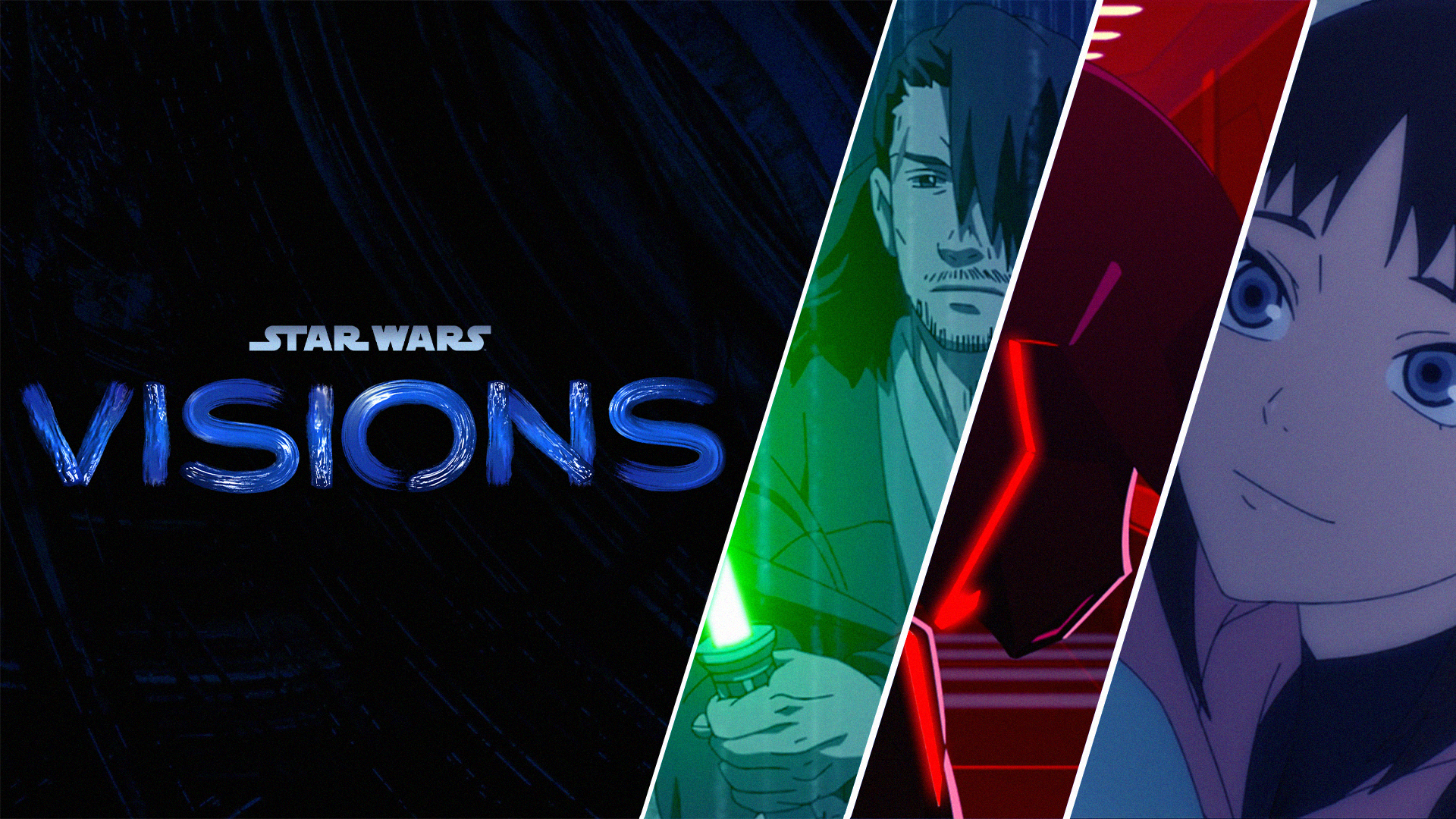 Star Wars Visions Logo Wallpapers