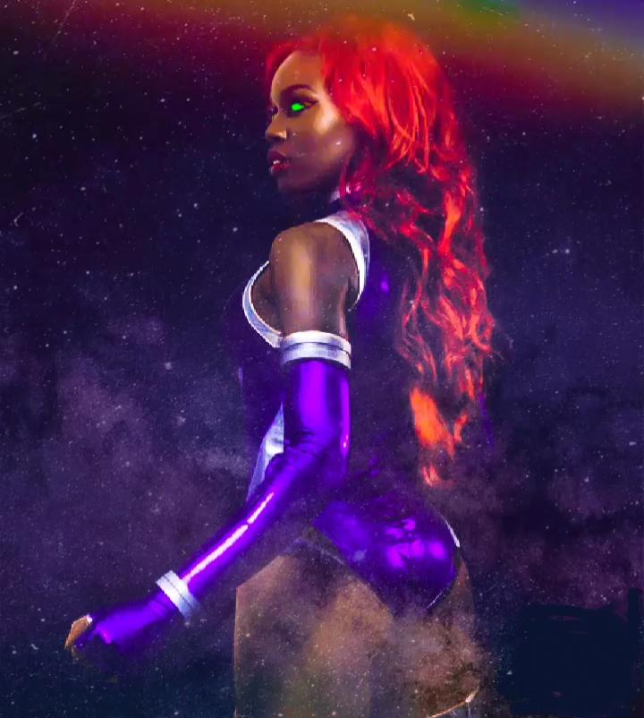 Starfire Anna Diop Wallpapers