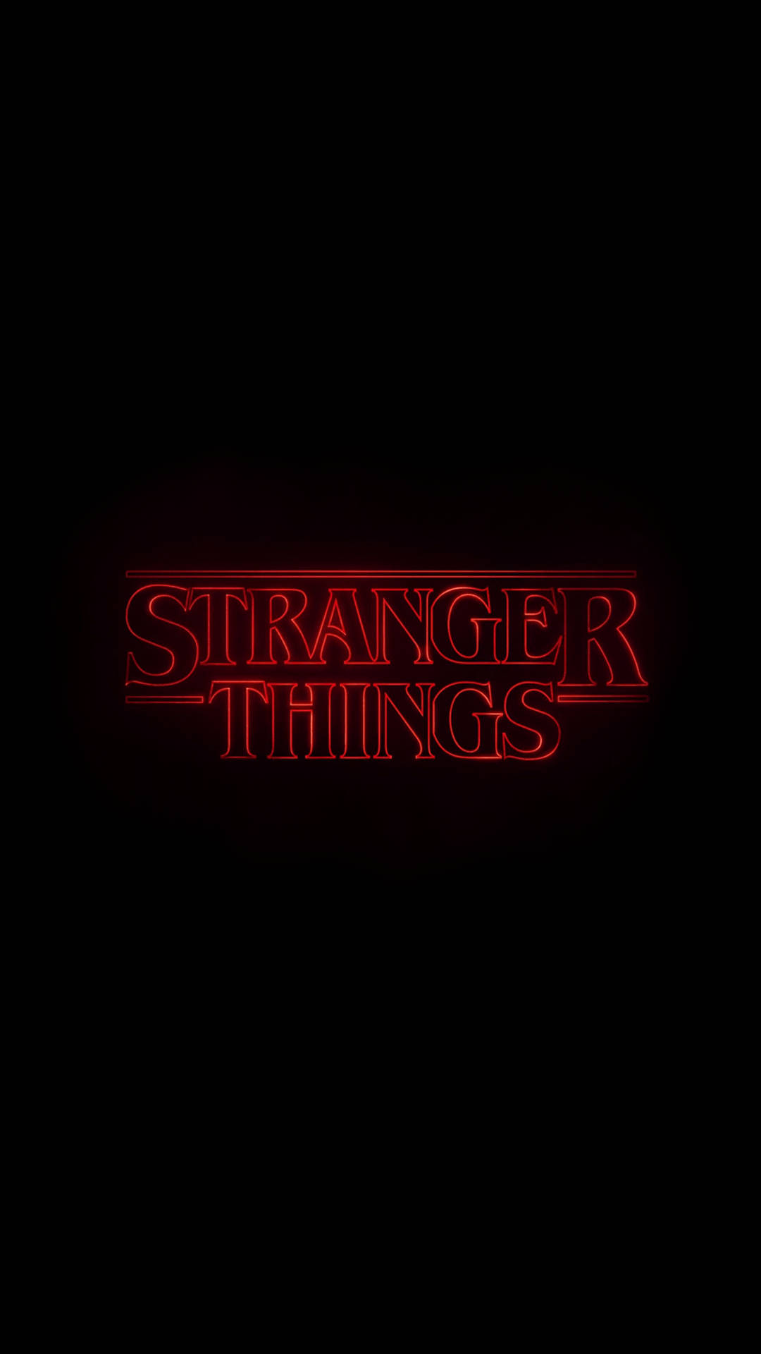 Stranger Things Neon Art Wallpapers