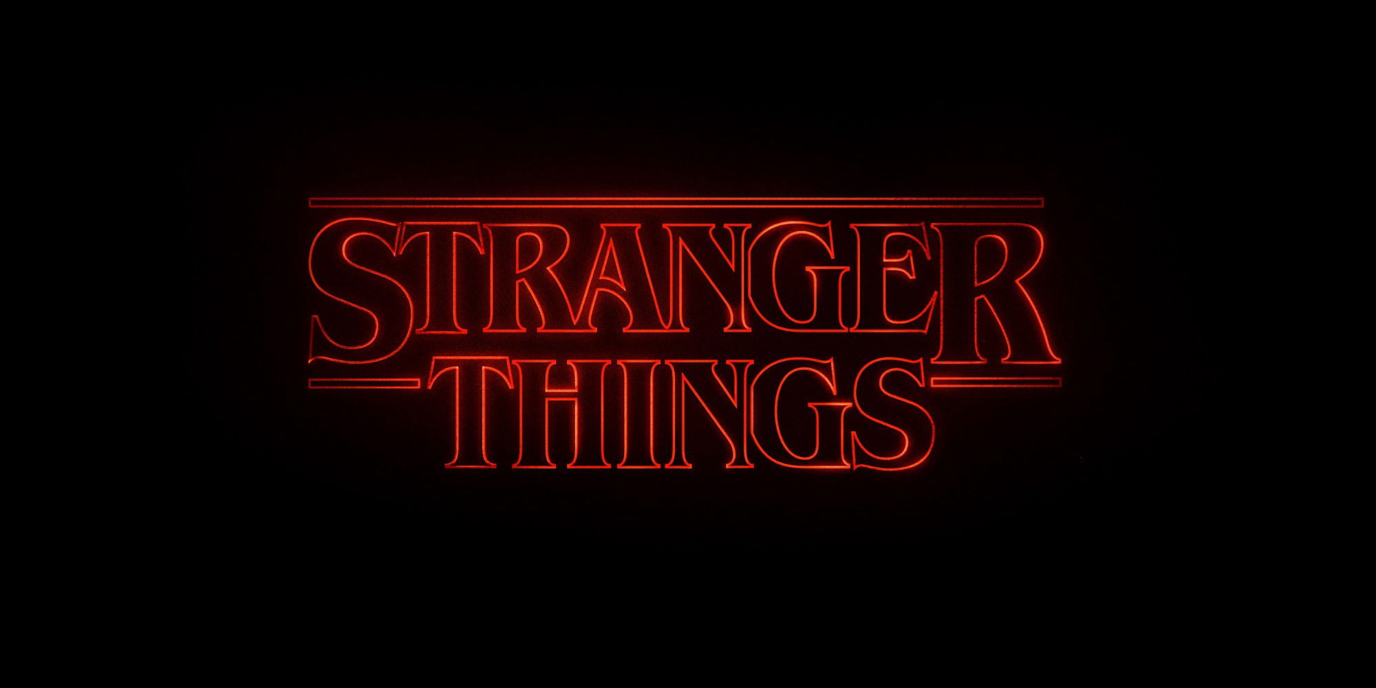 Stranger Things Neon Art Wallpapers