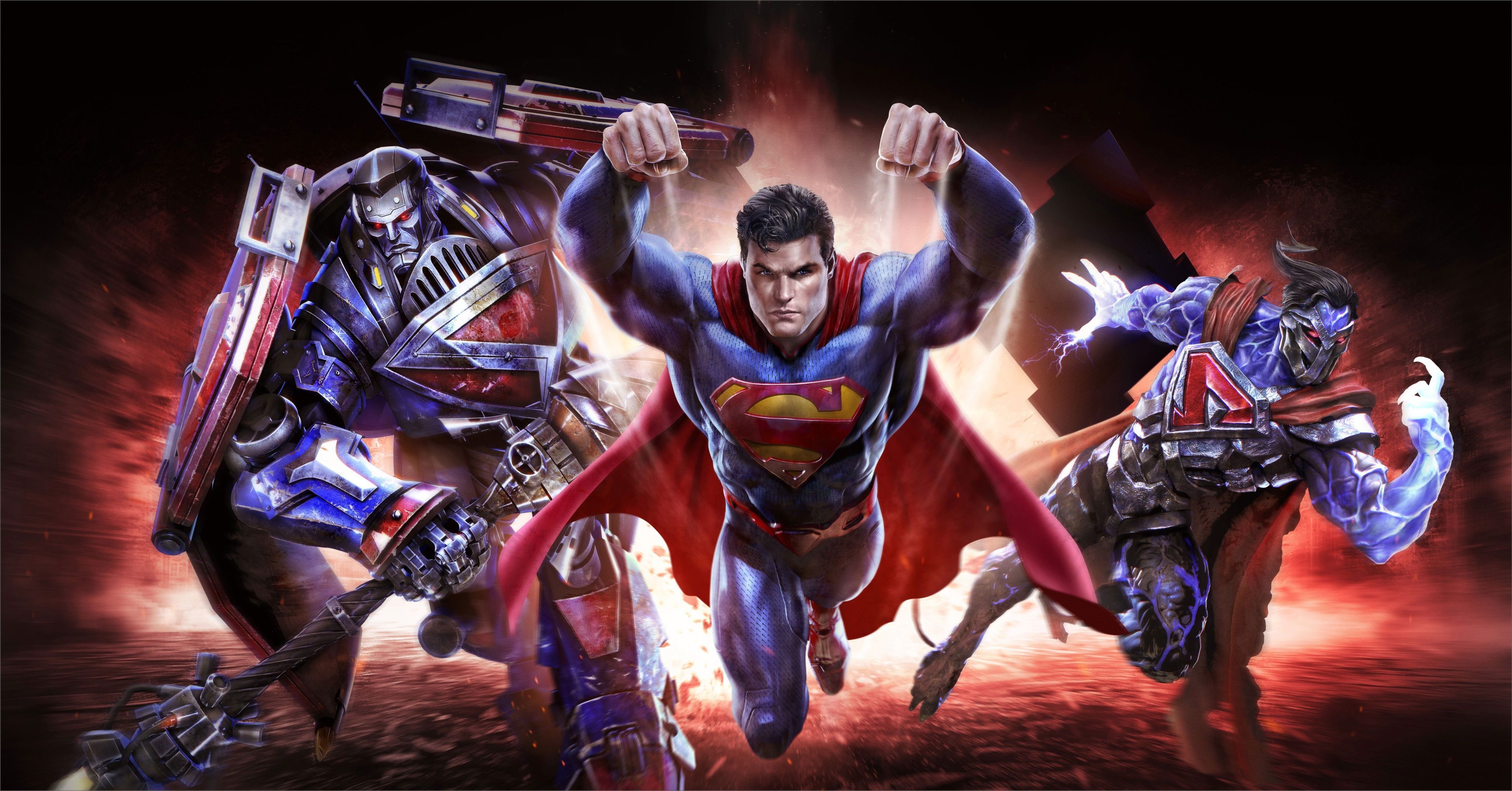Superman Crisis On Infinite Earths Wallpapers