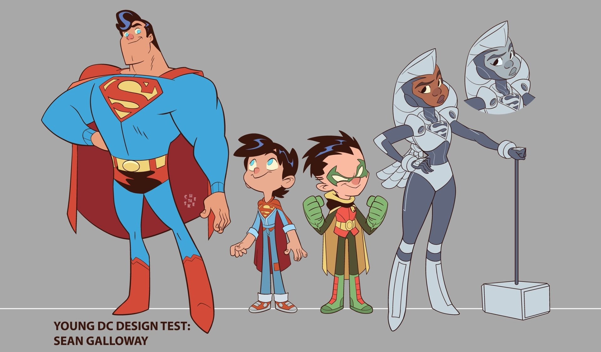 Superman Family Animated Series Wallpapers