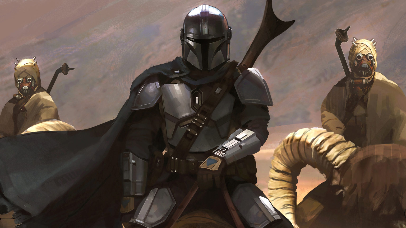 The Mandalorian Art 2020 Wallpapers