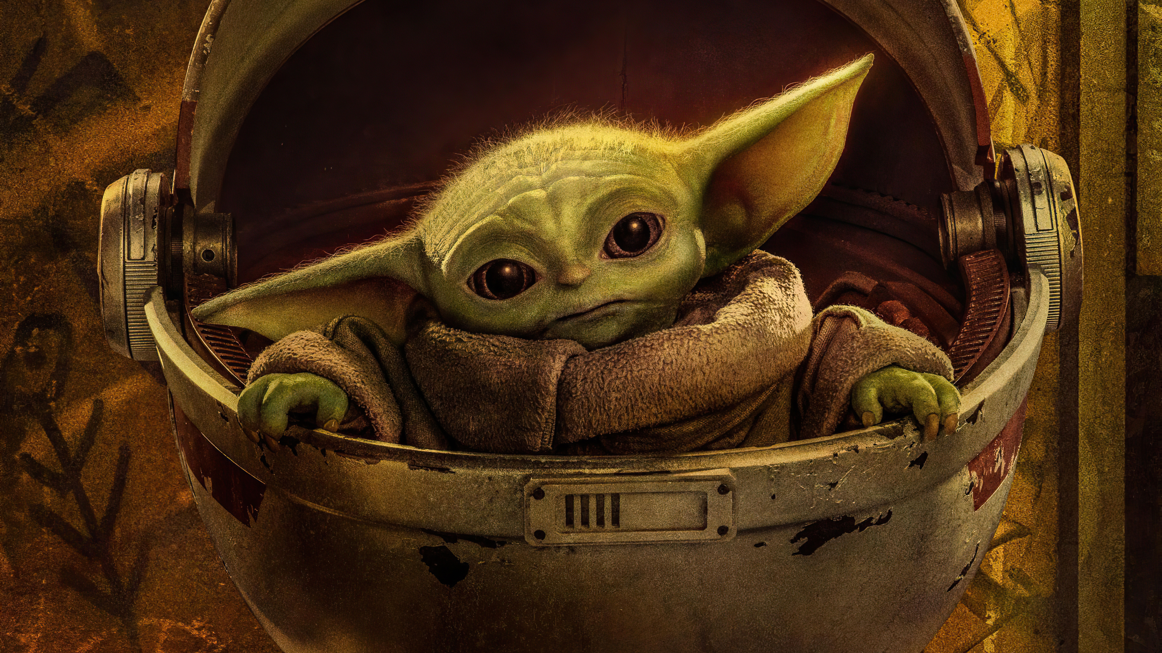 The Mandalorian Baby Yoda Star Wars Wallpapers