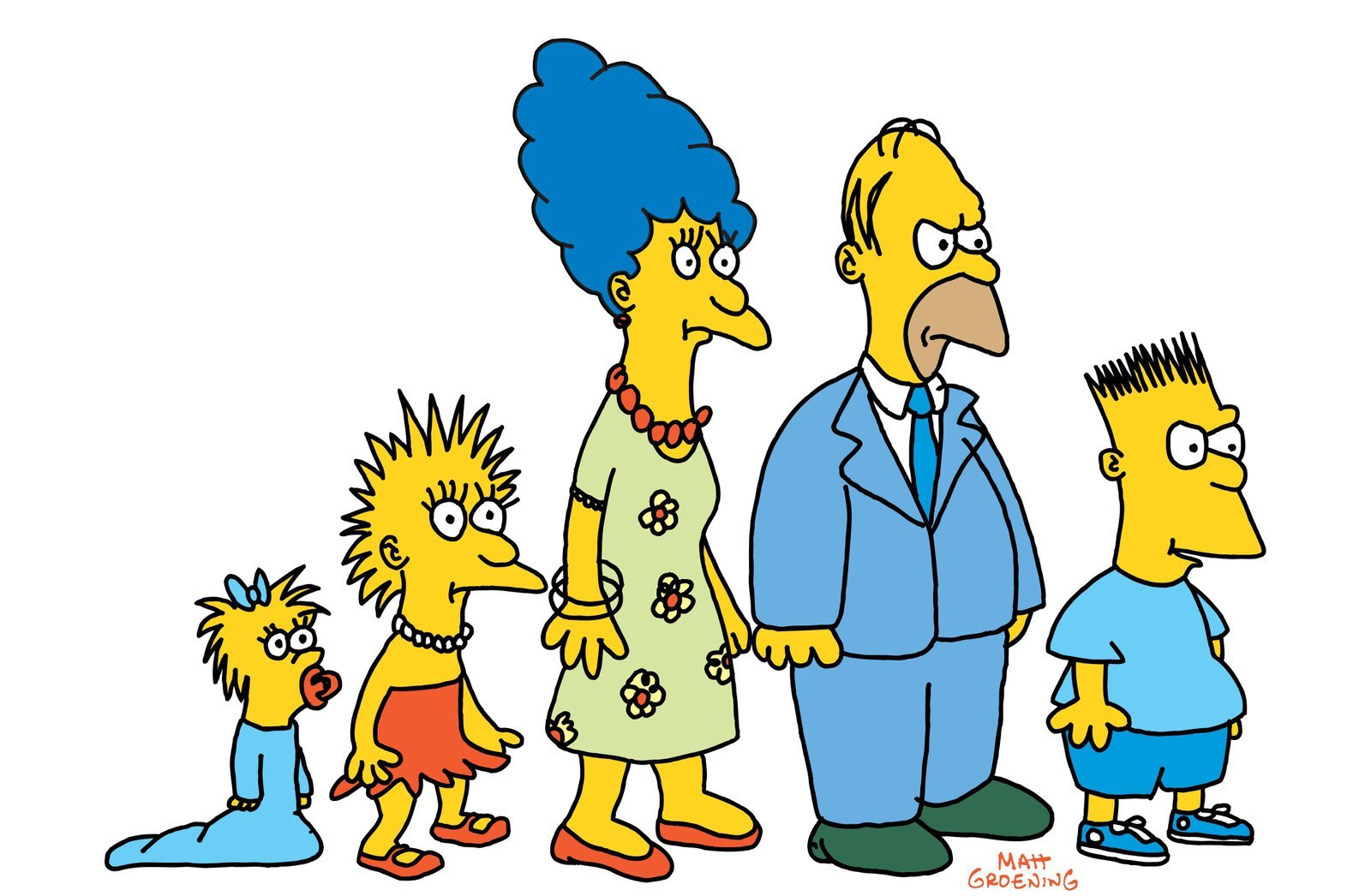 The Simpsons Family Watching Tv Wallpapers