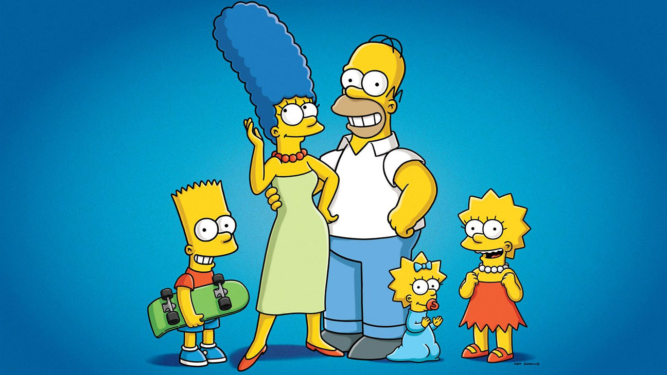 The Simpsons Family Watching Tv Wallpapers