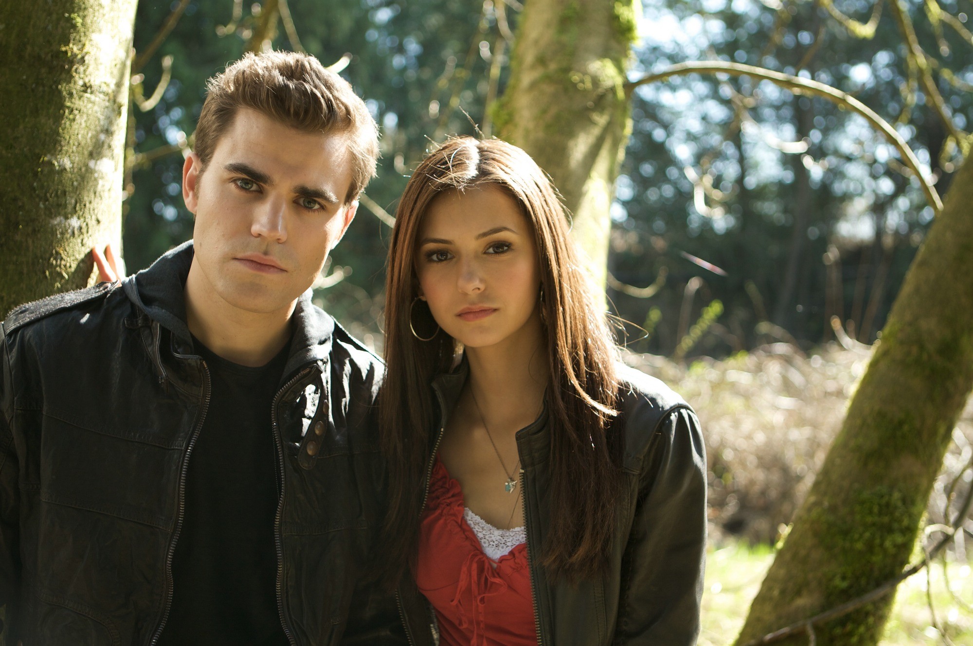 The Vampire Diaries, Paul Wesley, Nina Dobrev Wallpapers