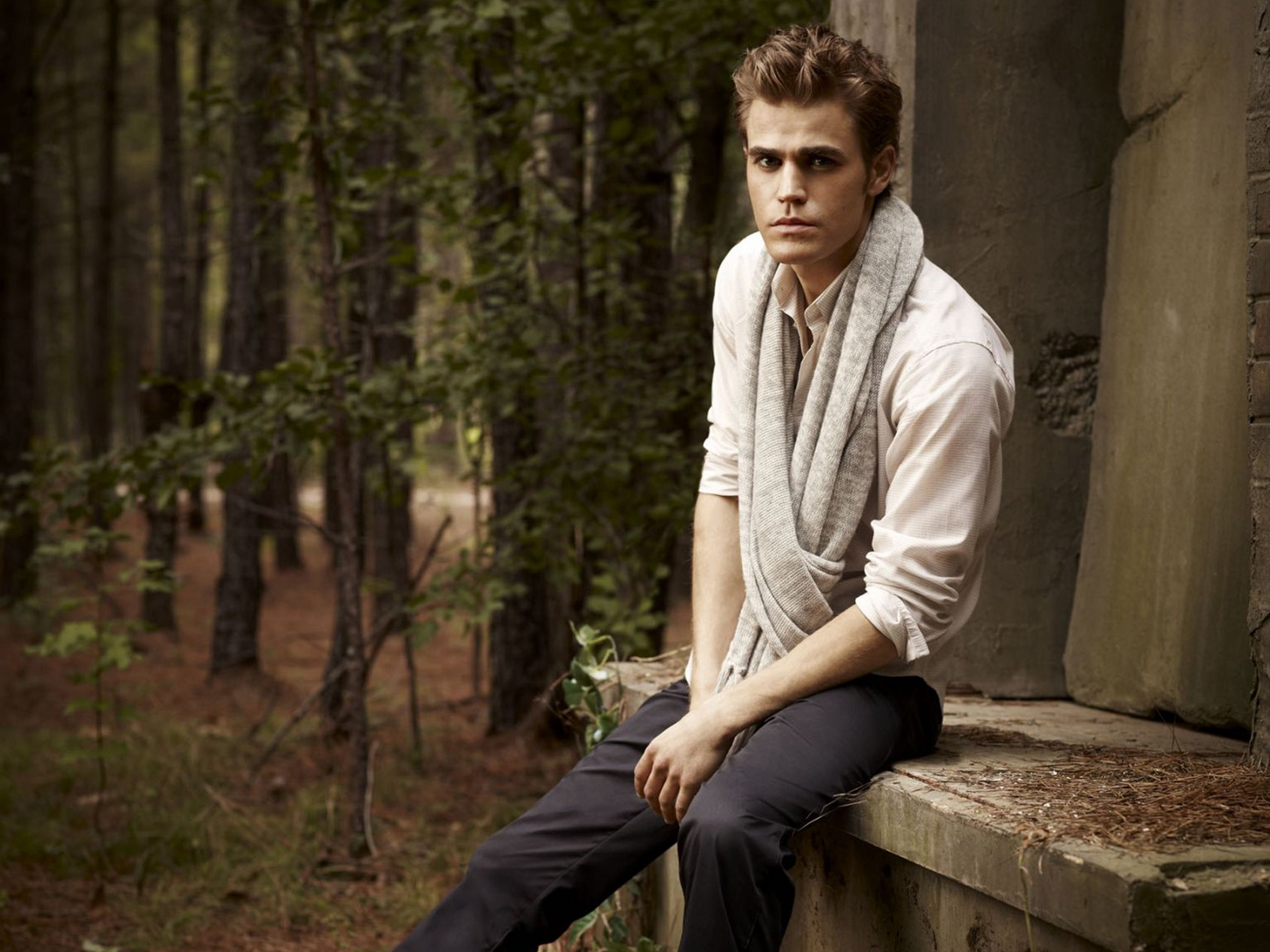 The Vampire Diaries, Paul Wesley, Nina Dobrev Wallpapers