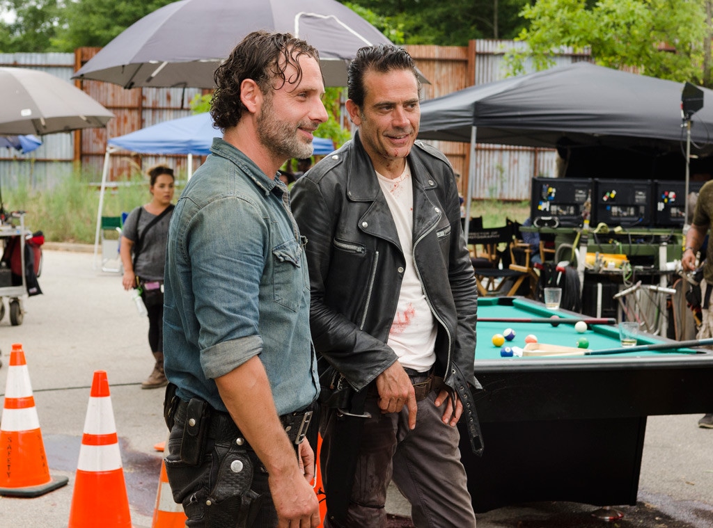 The Walking Dead Andrew Lincoln And Jeffrey Dean Morgan Wallpapers