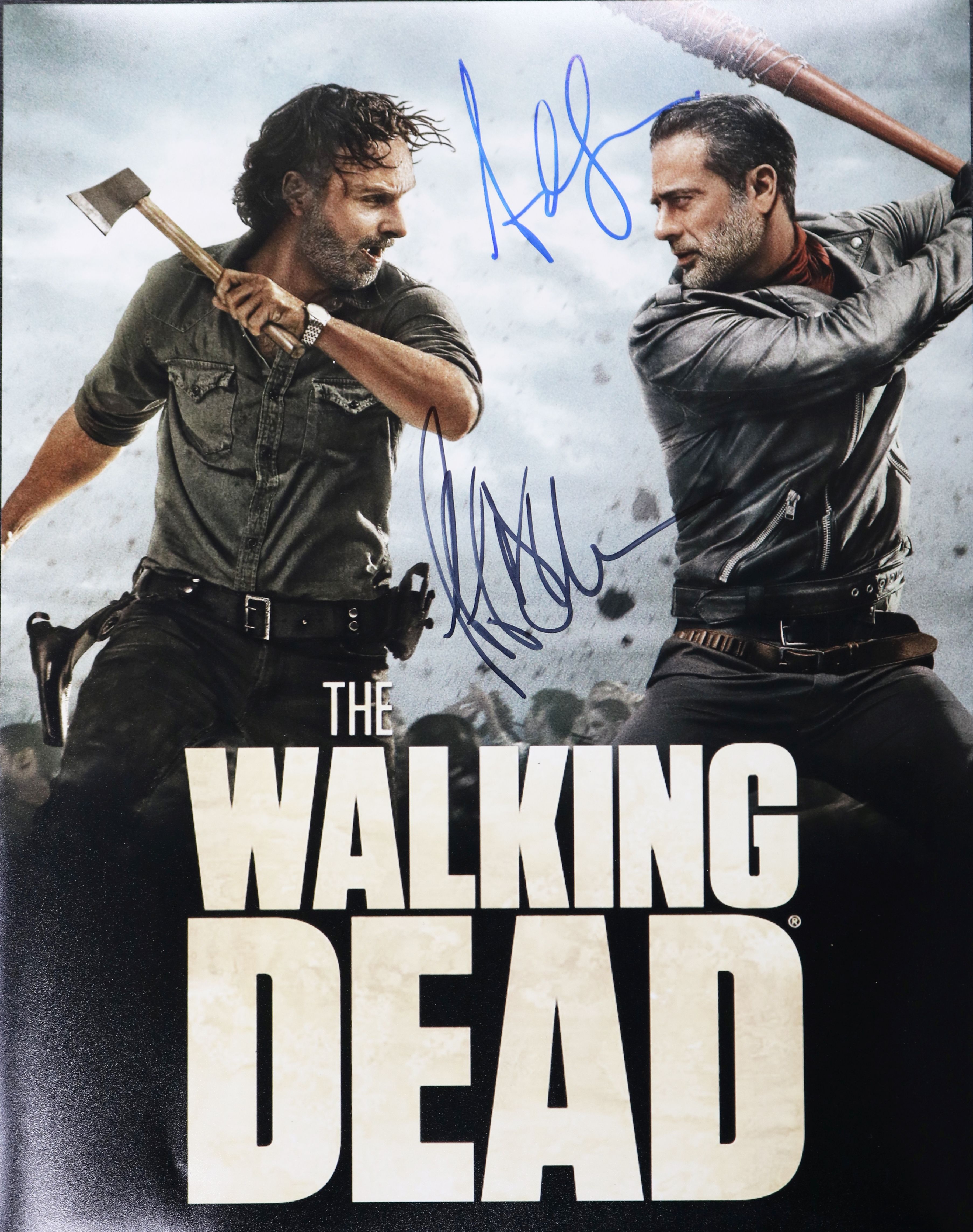 The Walking Dead Andrew Lincoln And Jeffrey Dean Morgan Wallpapers