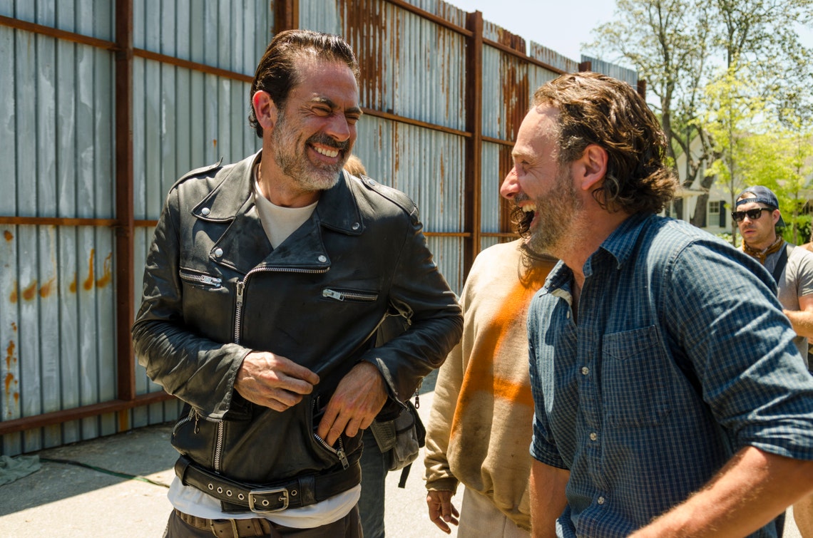 The Walking Dead Andrew Lincoln And Jeffrey Dean Morgan Wallpapers