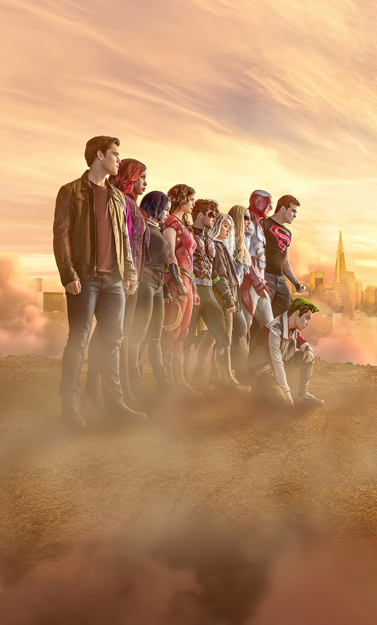 Titans Season 3 All Cast Wallpapers