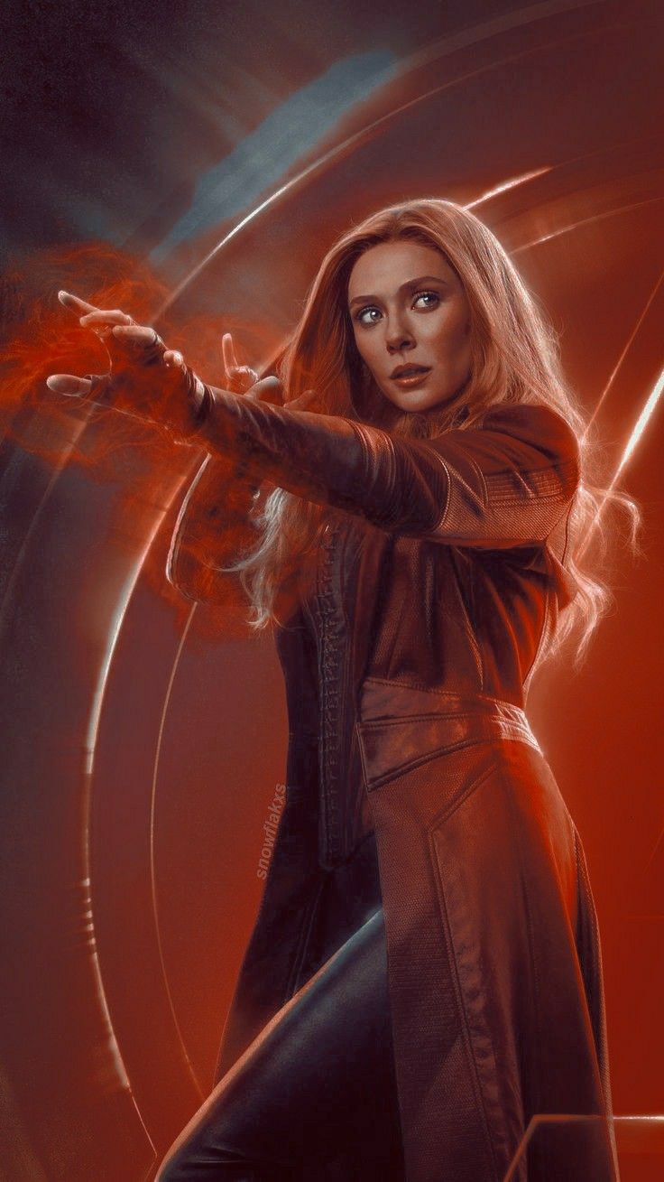 Wanda Maximoff Poster Art Wallpapers