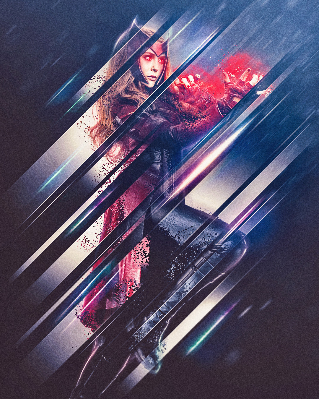 Wanda Maximoff Poster Art Wallpapers